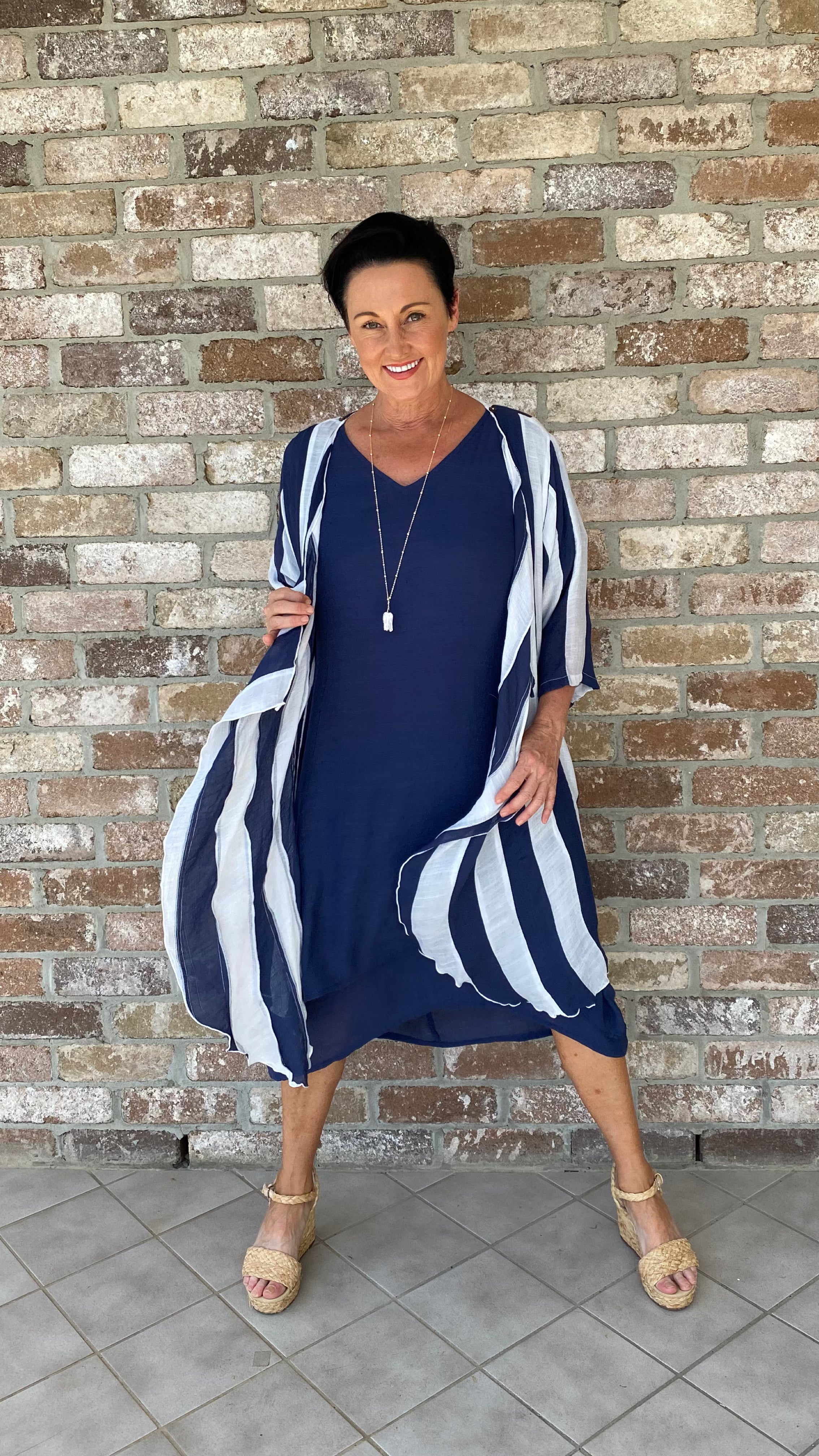 Chelsea Dress in Navy