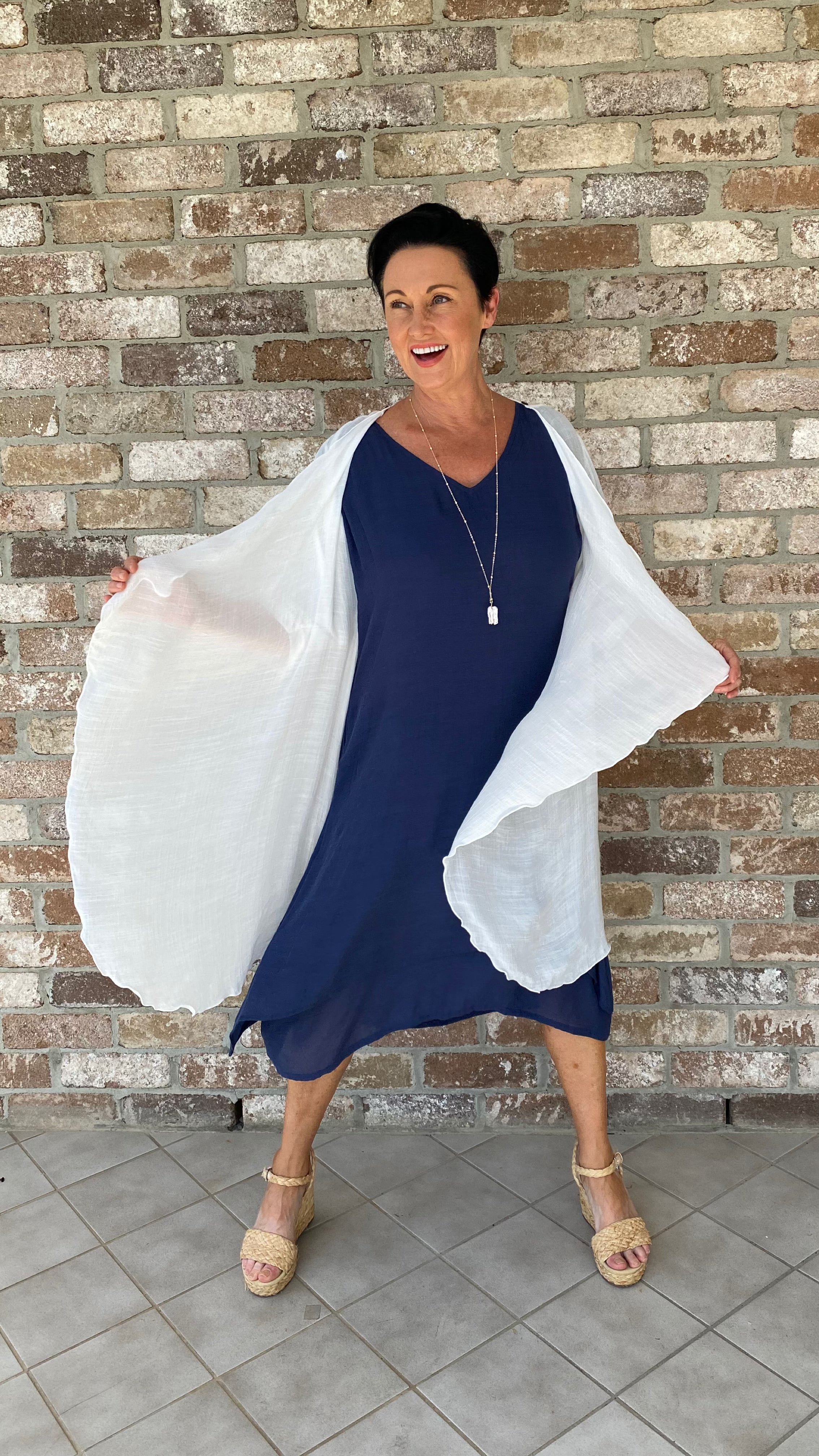 Chelsea Dress in Navy
