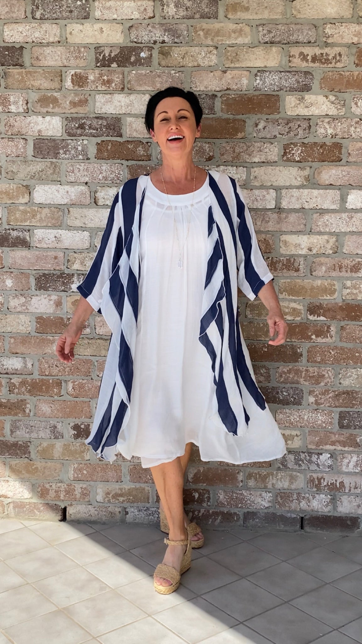 BACK IN STOCK Paris Dress in White