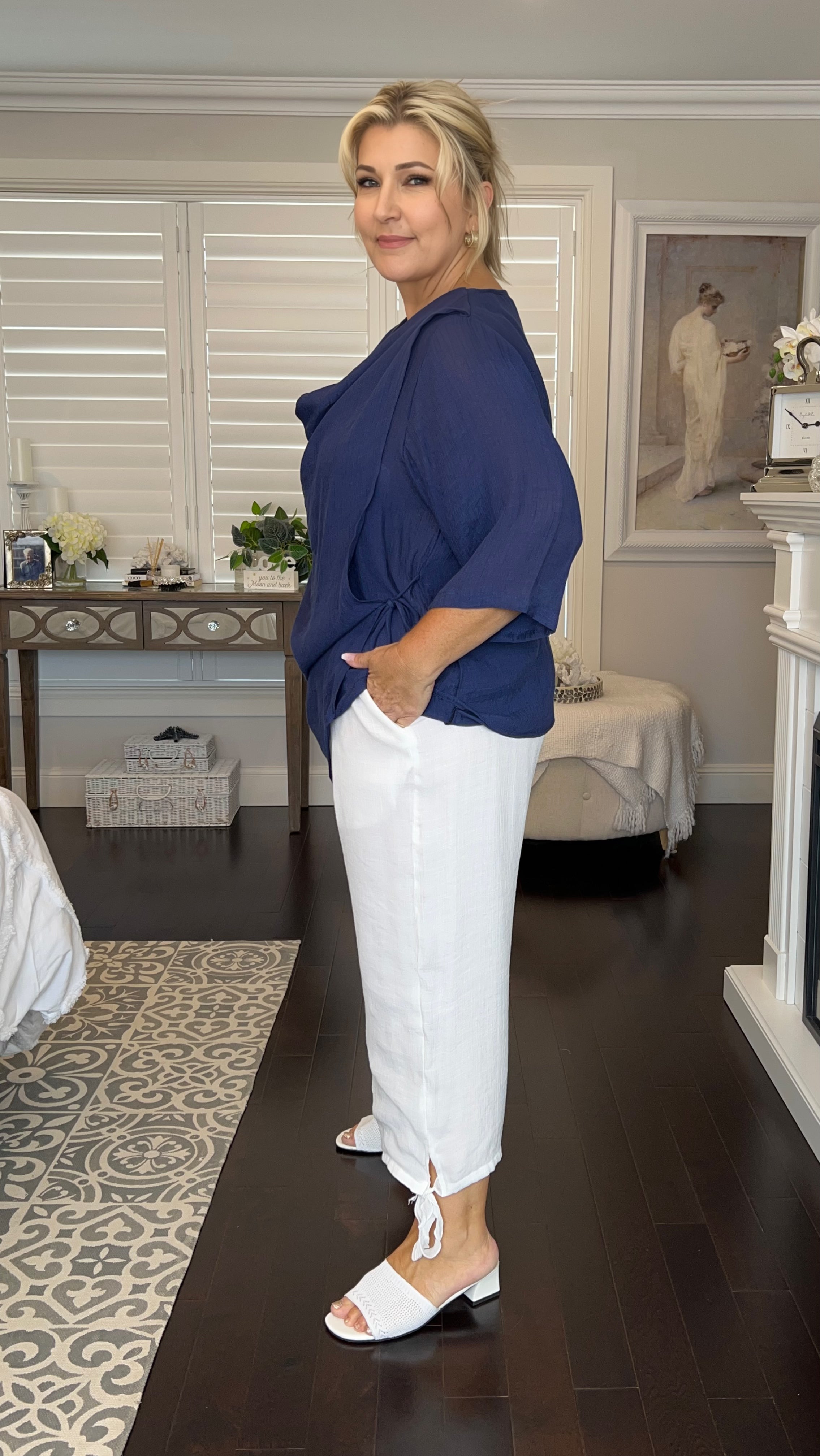 Knickerbocker in White