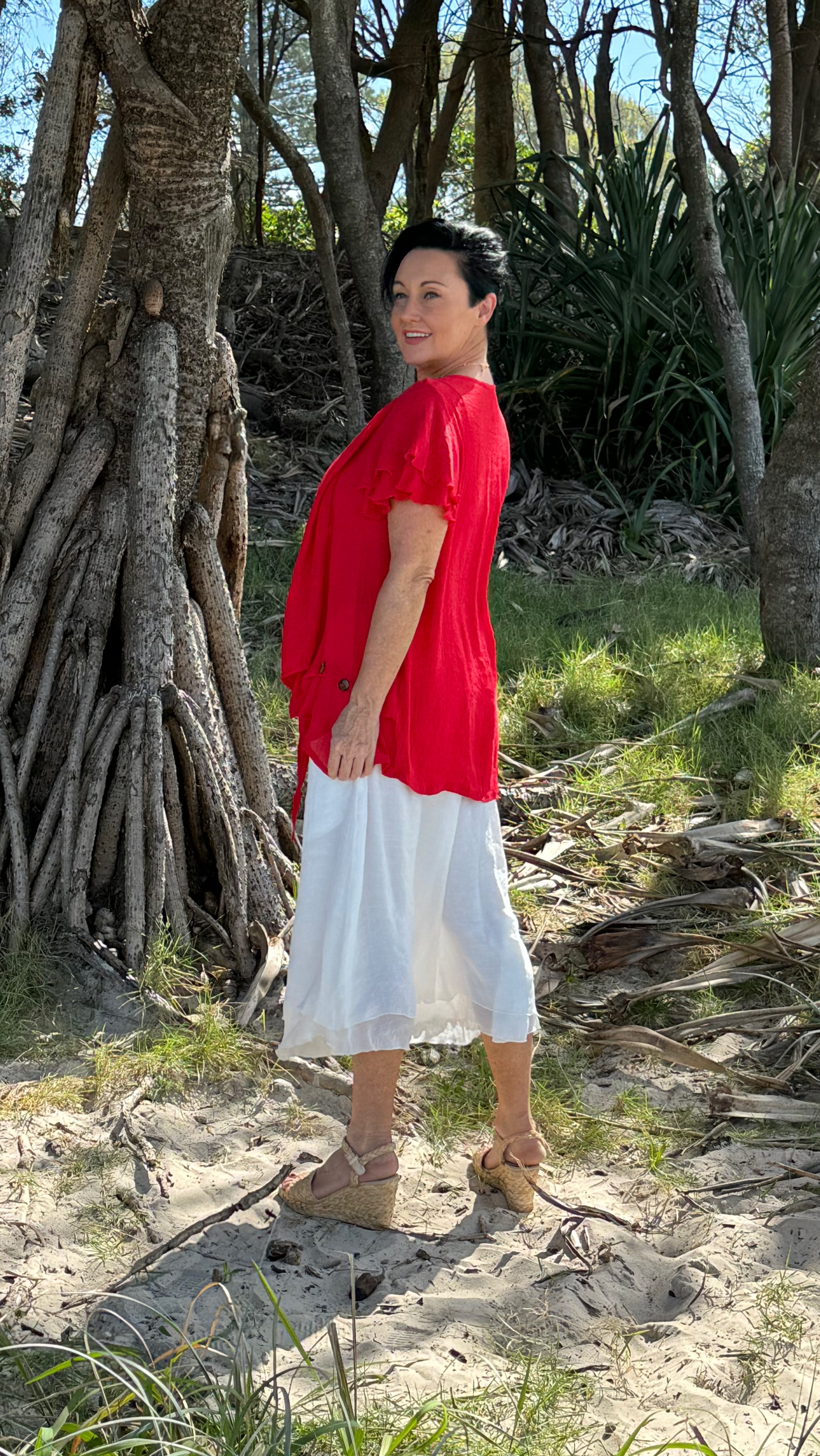 Swing Top in Red
