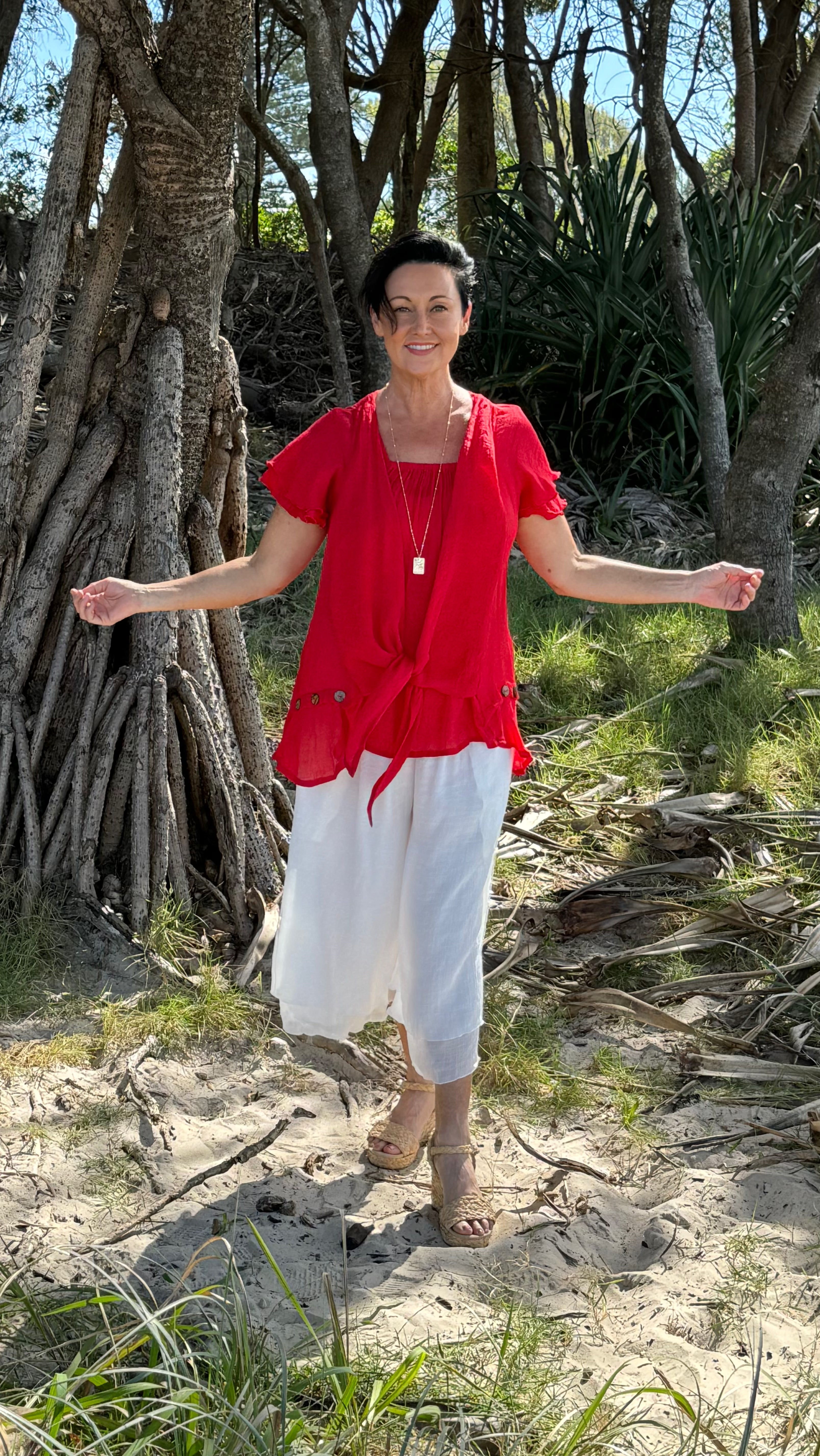 Swing Top in Red