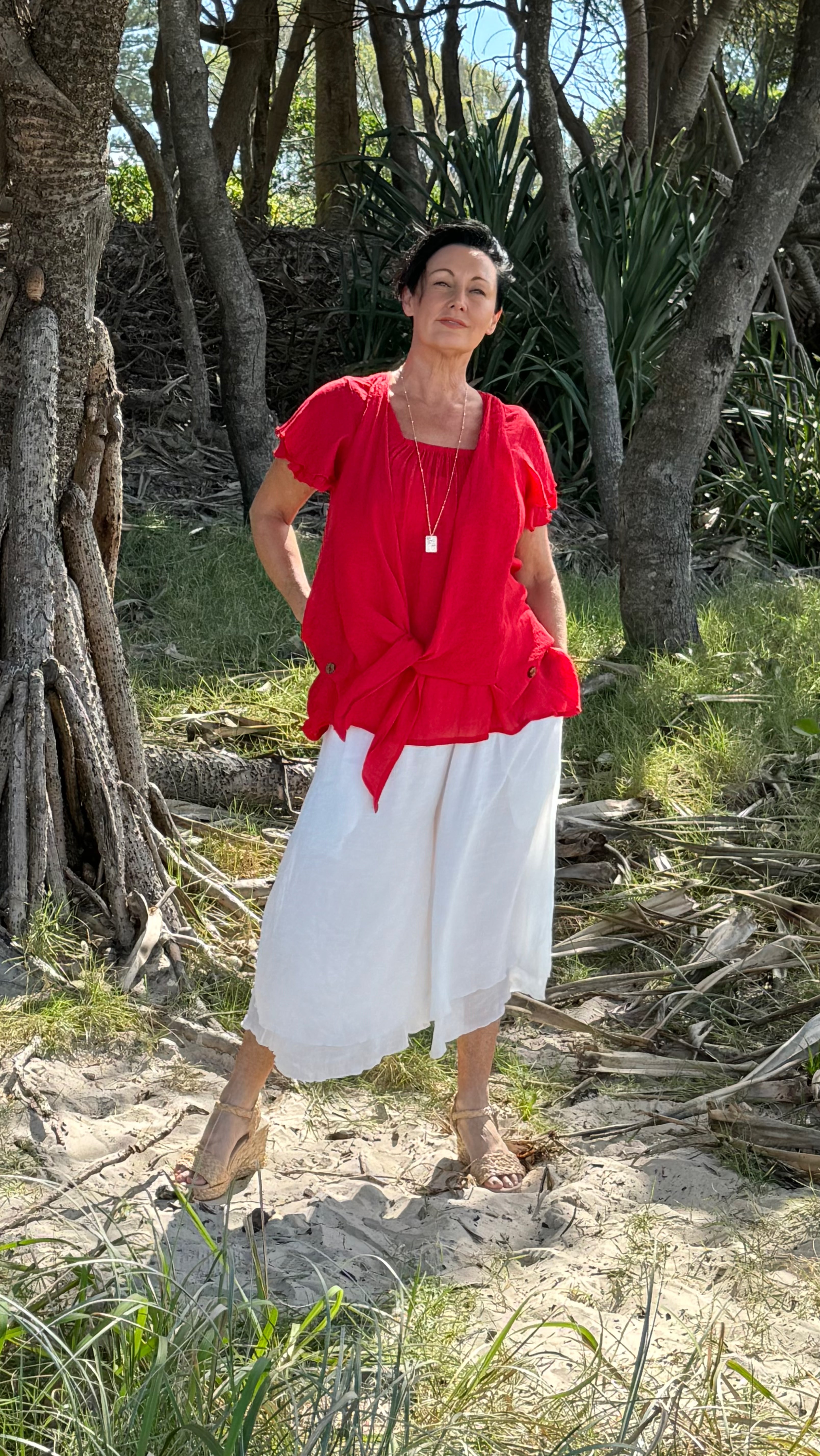 Swing Top in Red