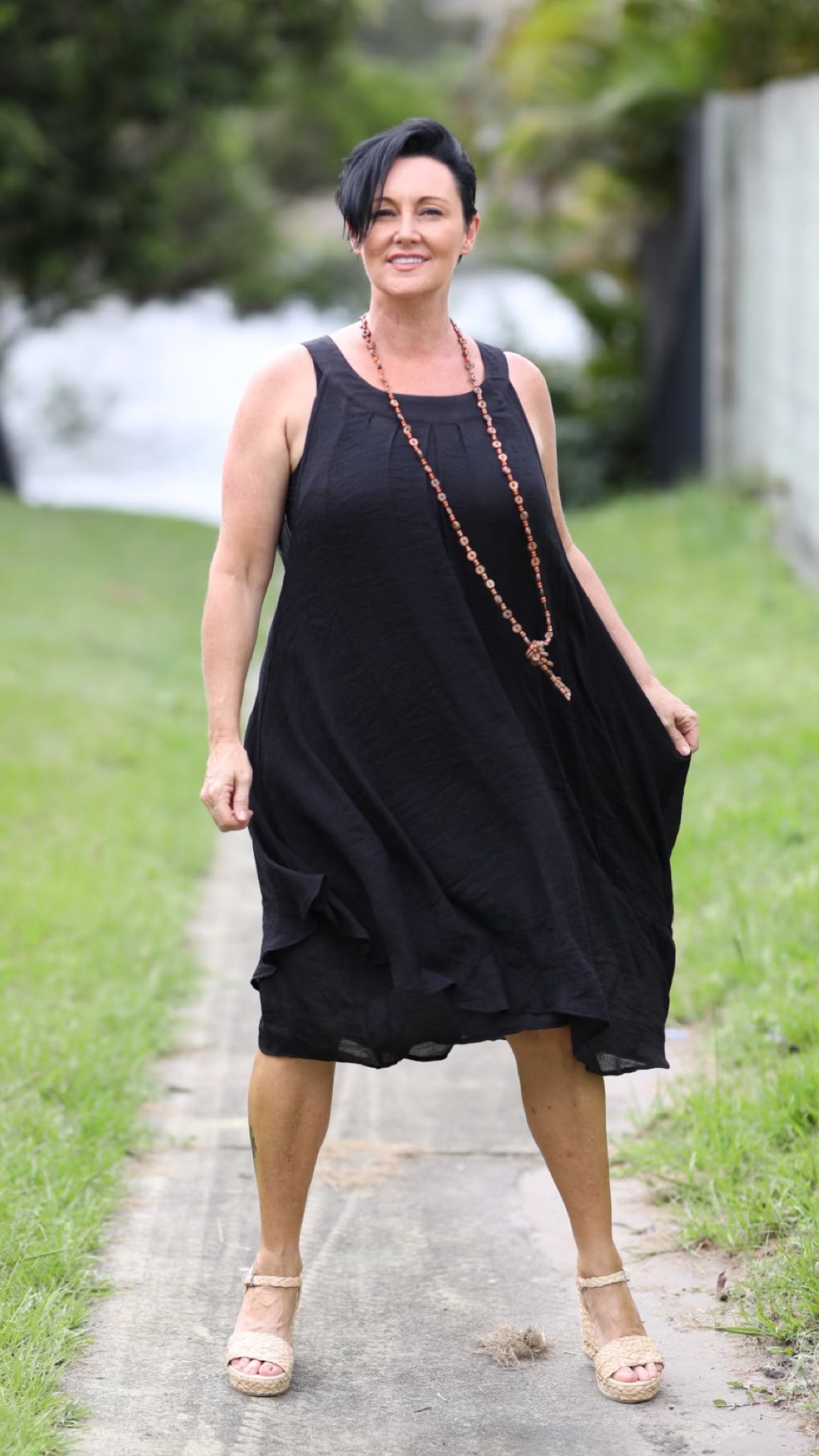 Paris Dress in Black