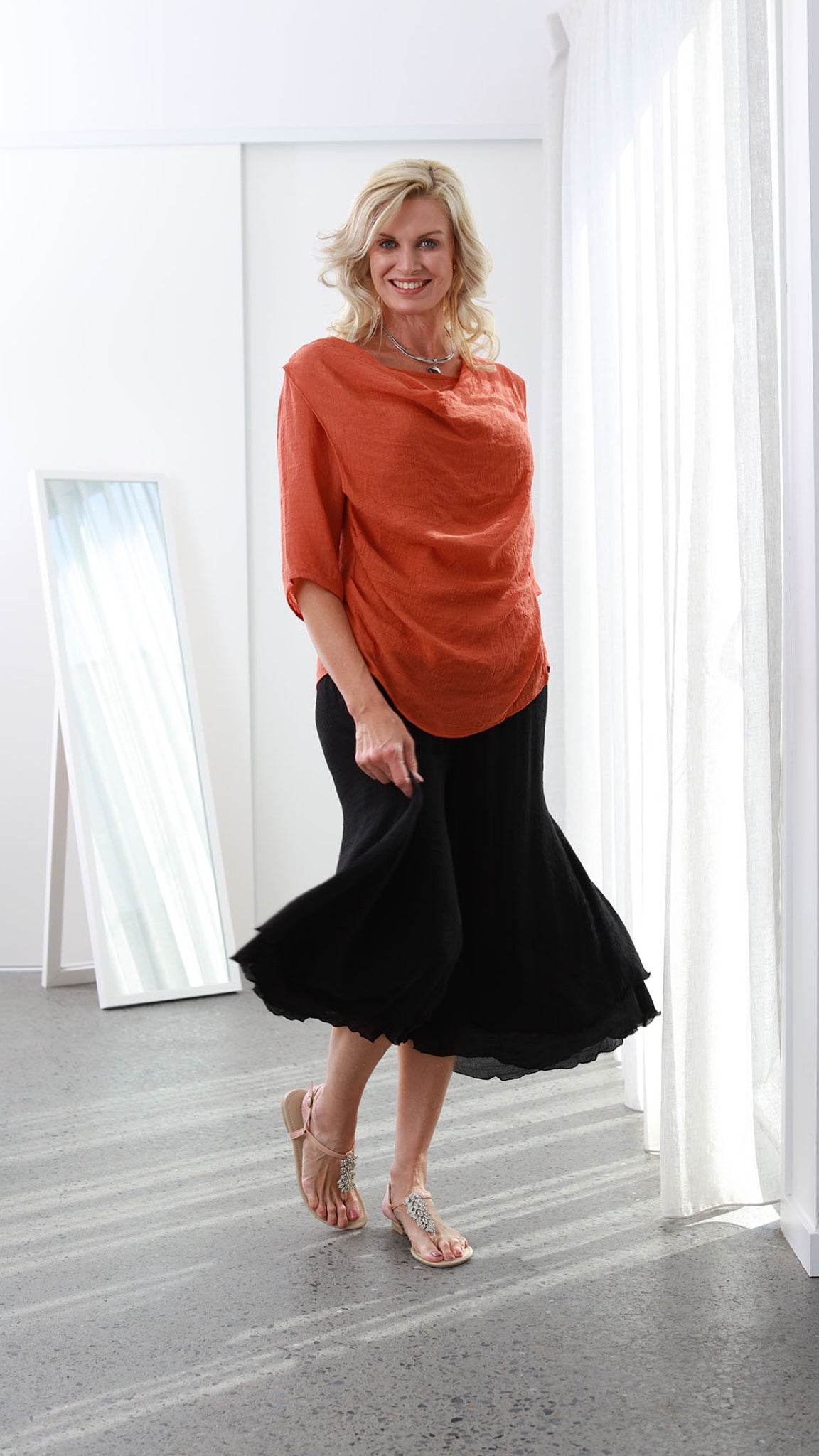 Culotte Pants Black NEW SIZE RANGE