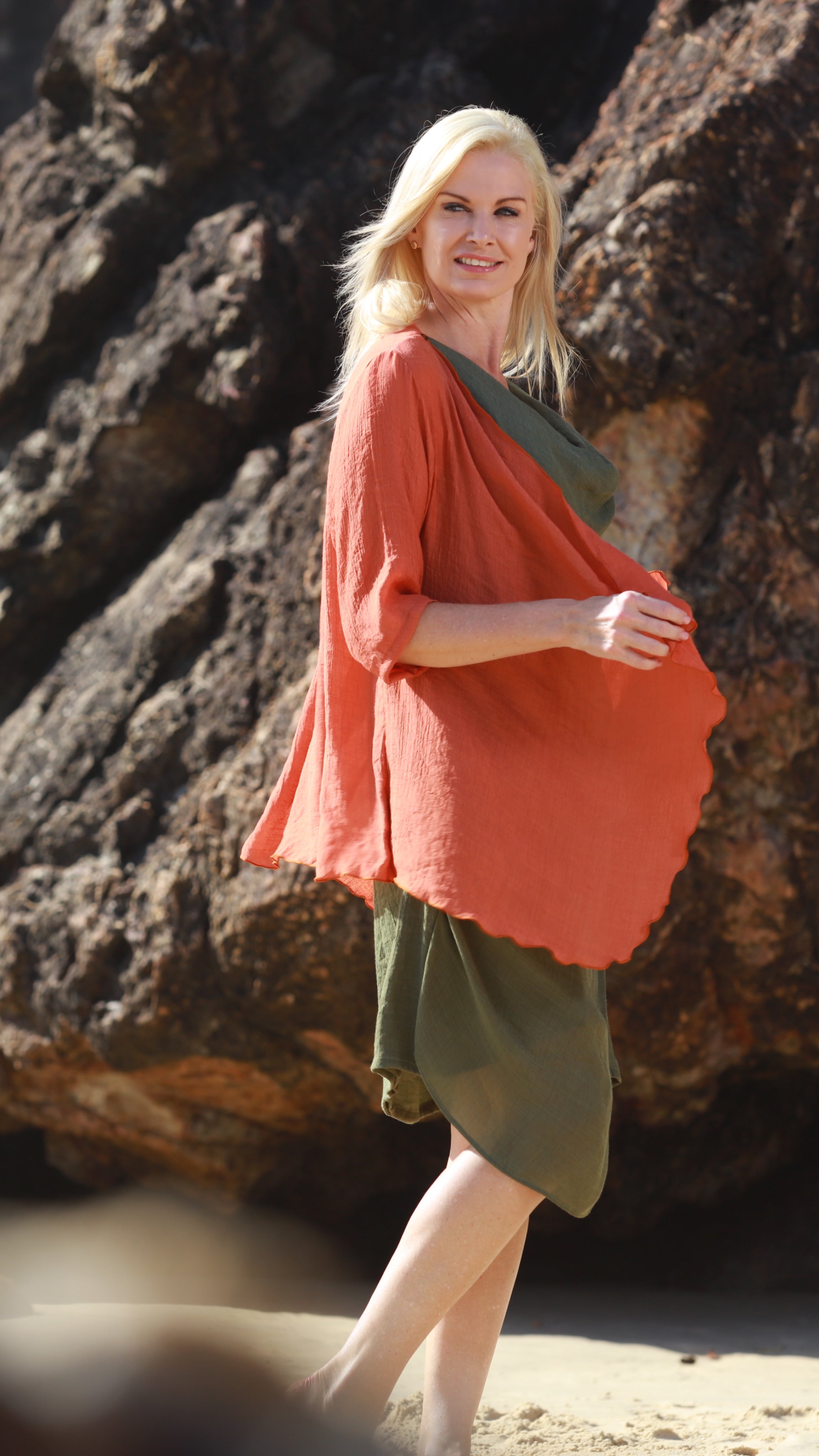 MID Infinity Top/Jacket Rust