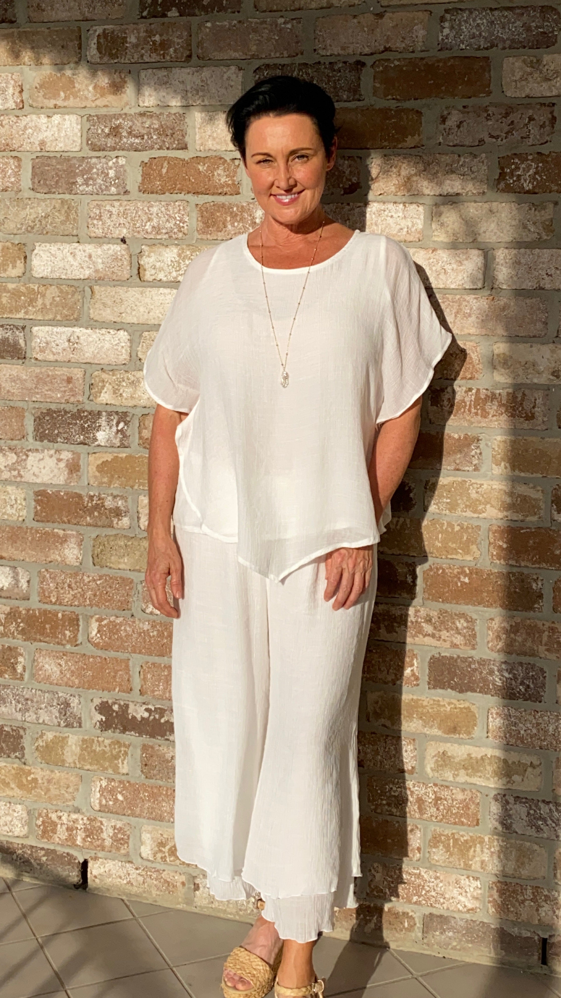 Angel Top White
