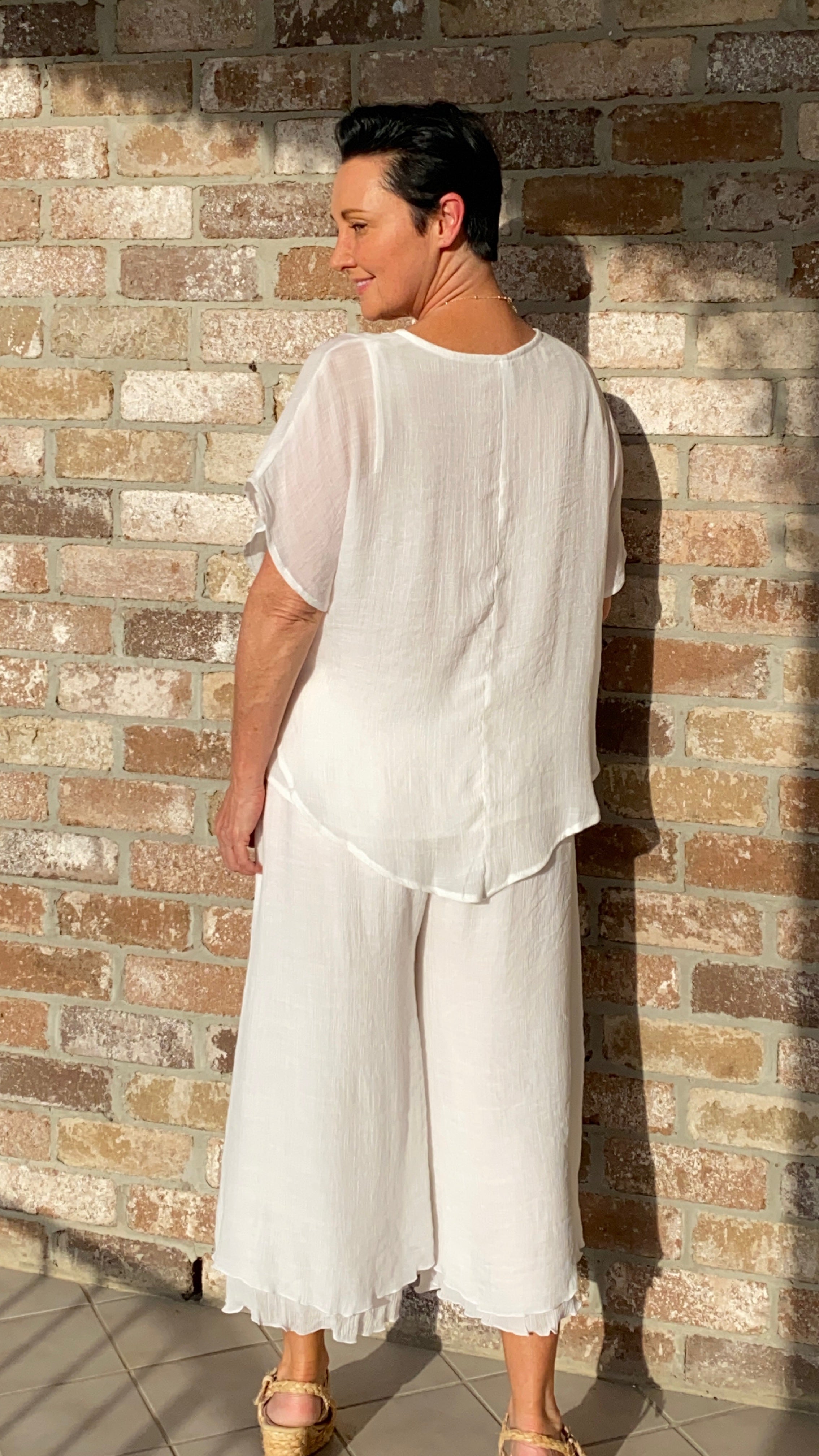 Angel Top White