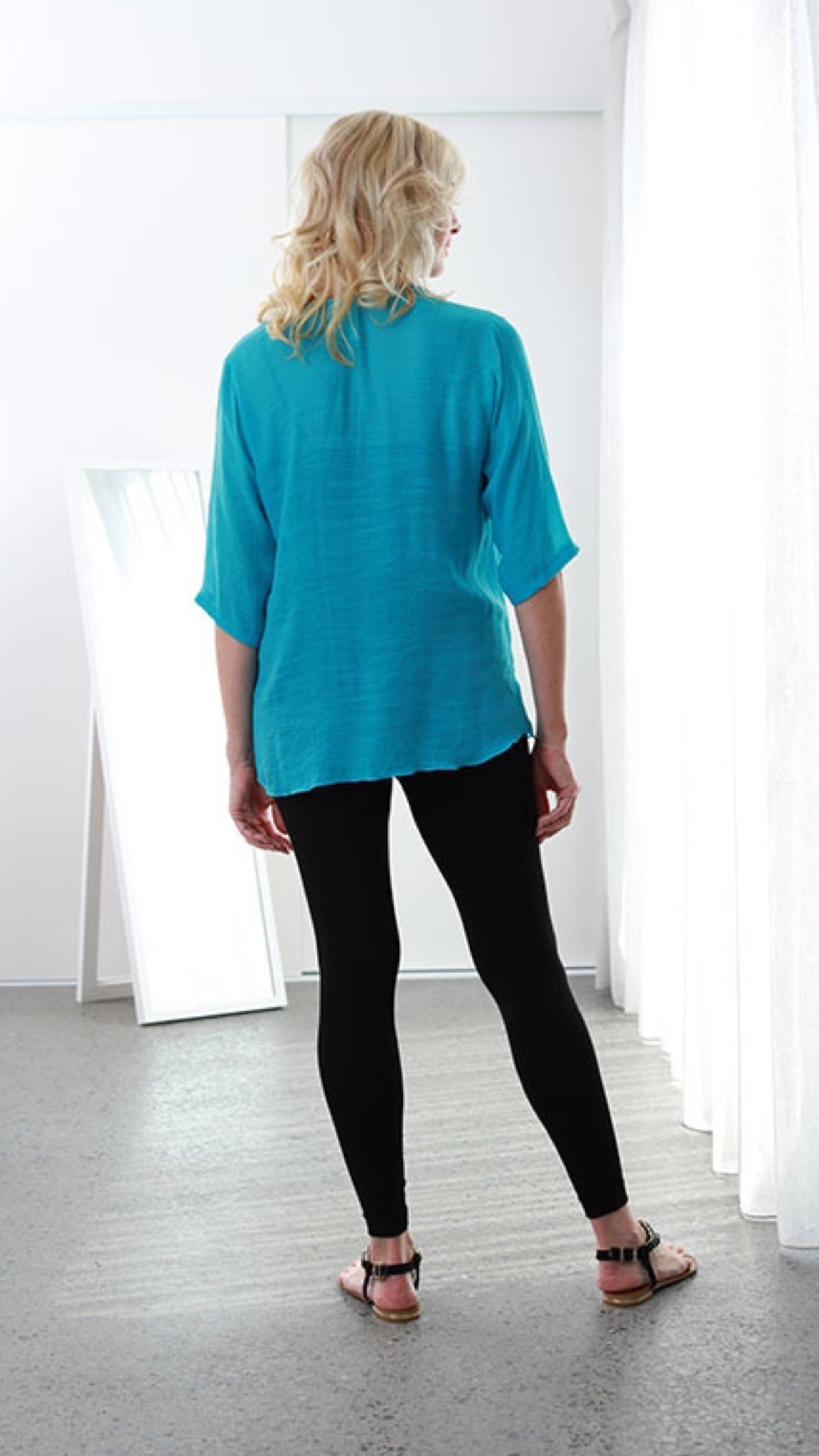 Last Chance MID Infinity Top/Jacket Turquoise