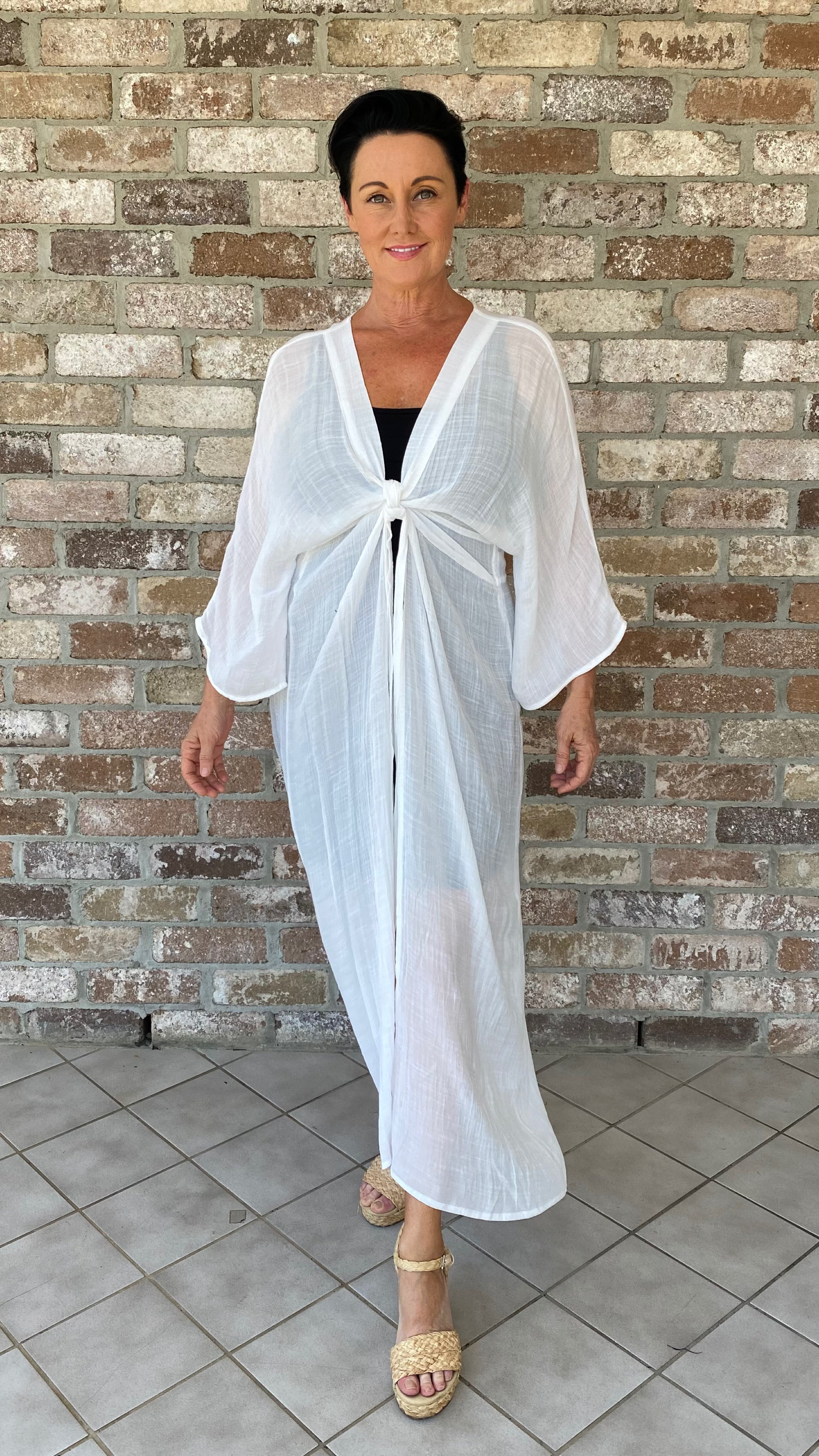 Goddess Wrap in White