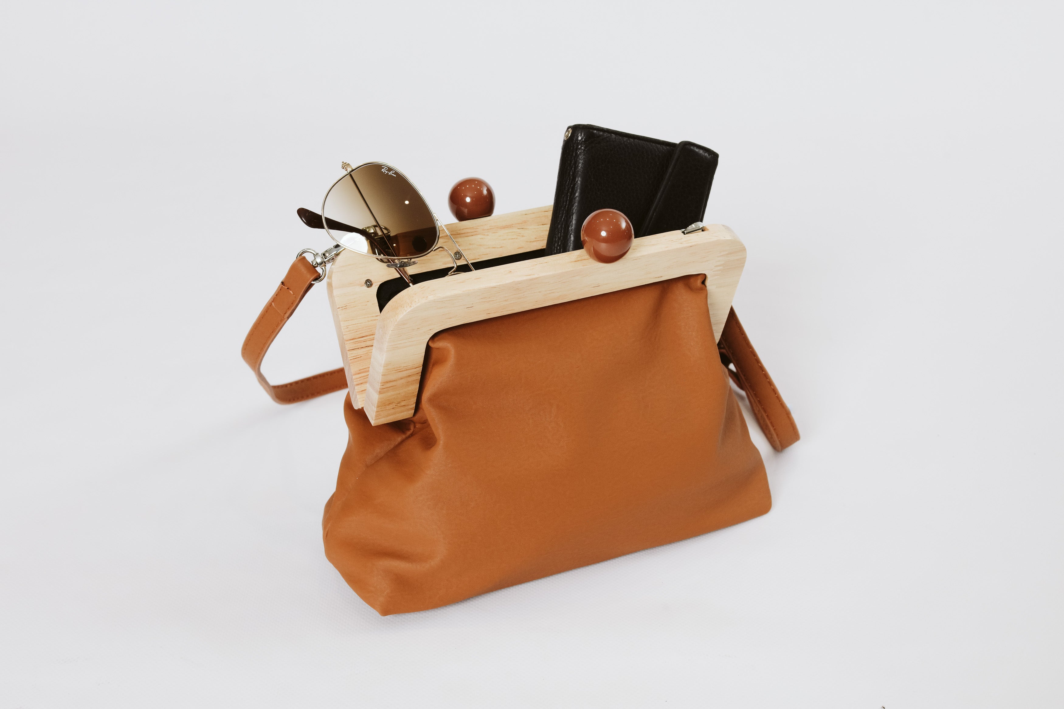 The Purse Bag Toffee Tan freeshipping - White Amber the Label