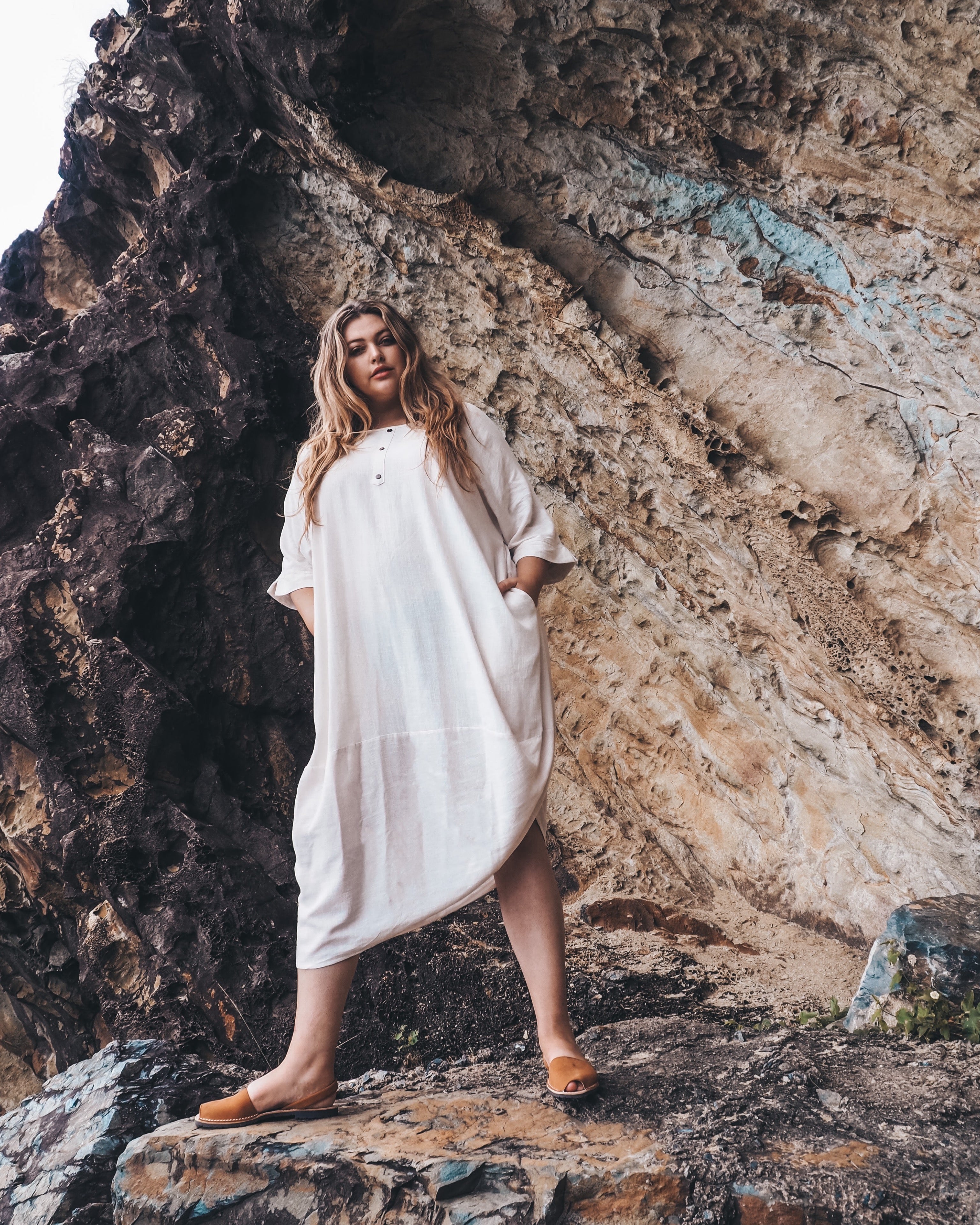 Linen Shirt Dress