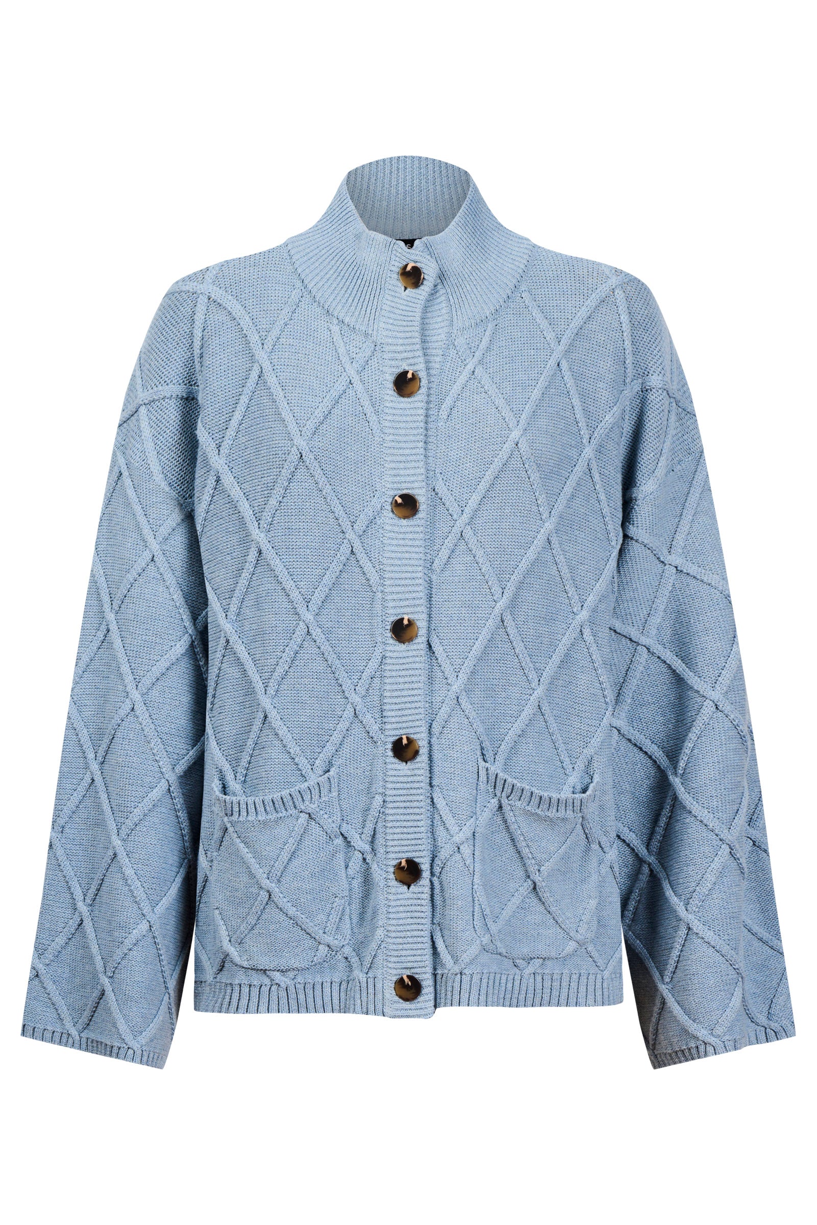 NEW Liora CARDIGAN in Lake 100% Cotton