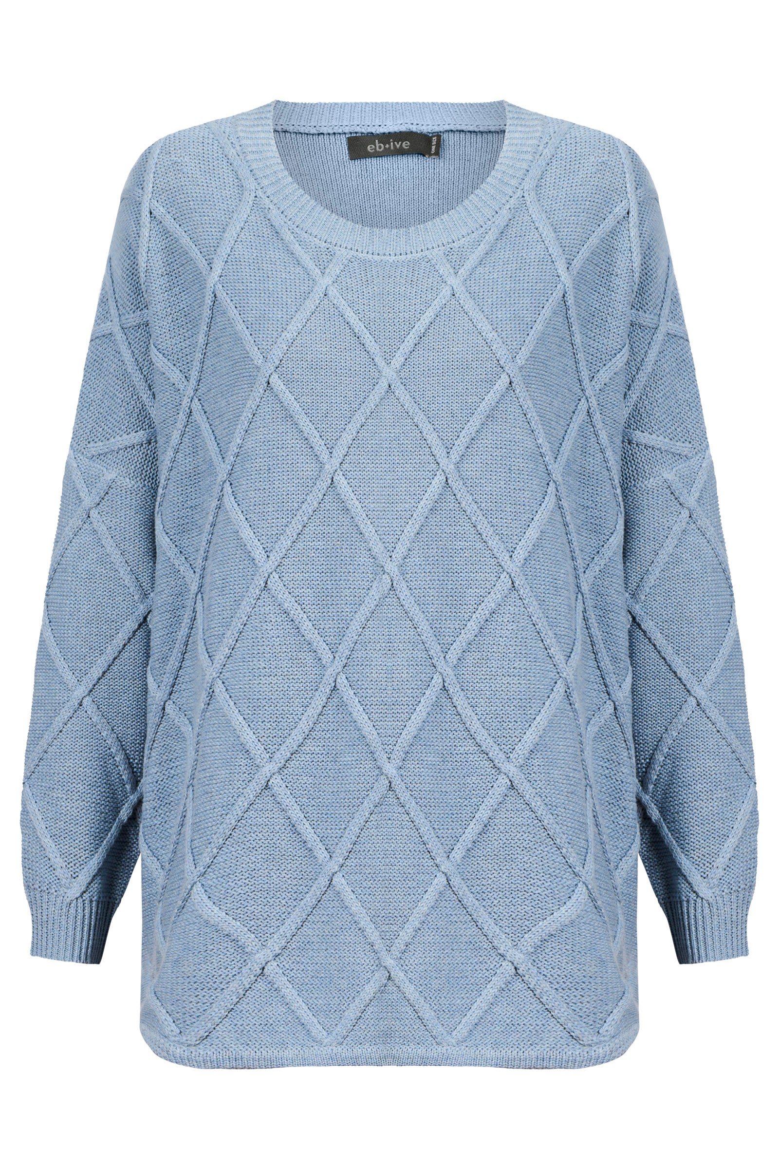 NEW Liora RELAXED JUMPER in Lake 100% Cotton