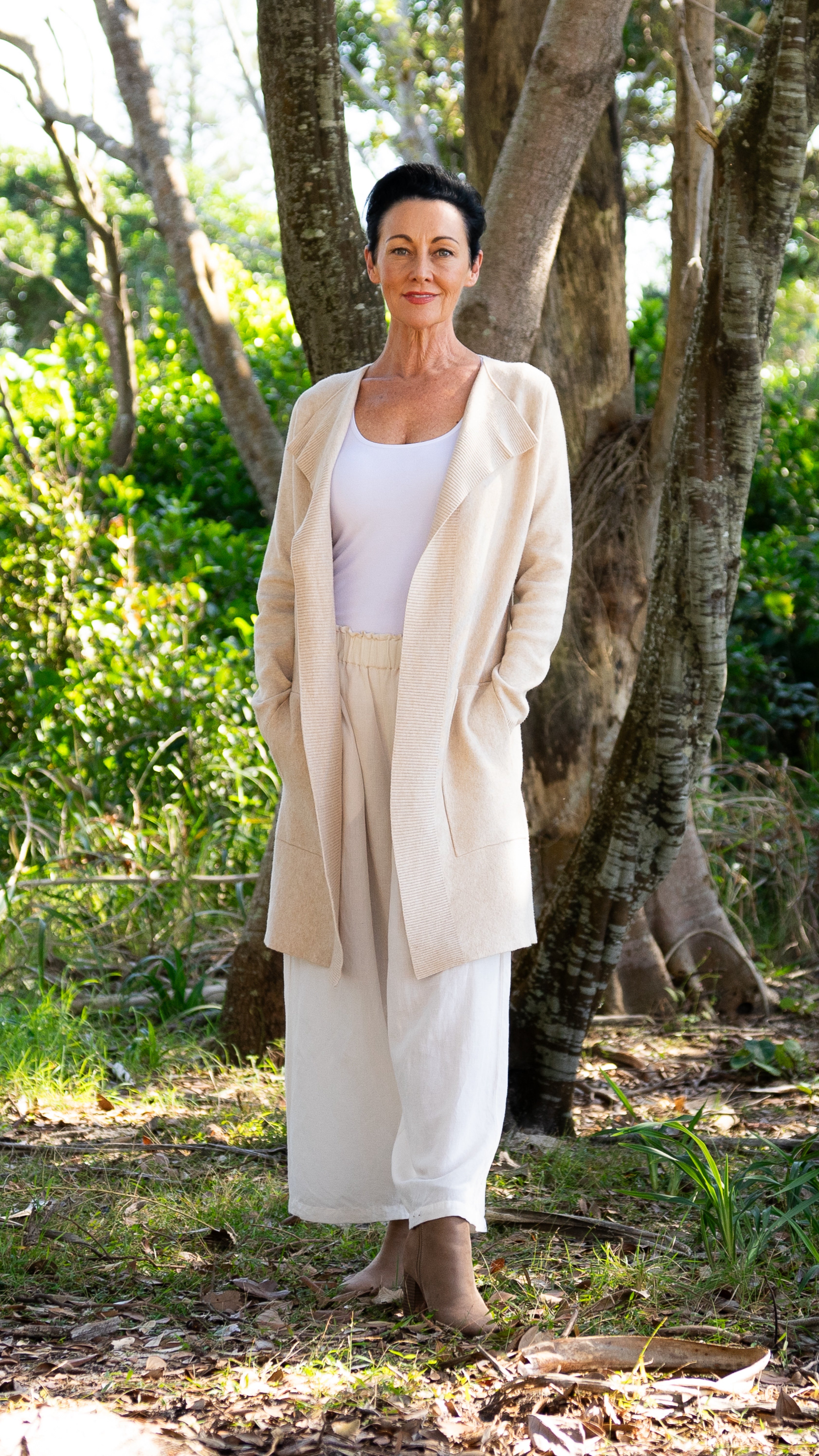 NEW Samira Cardigan in Bisque
