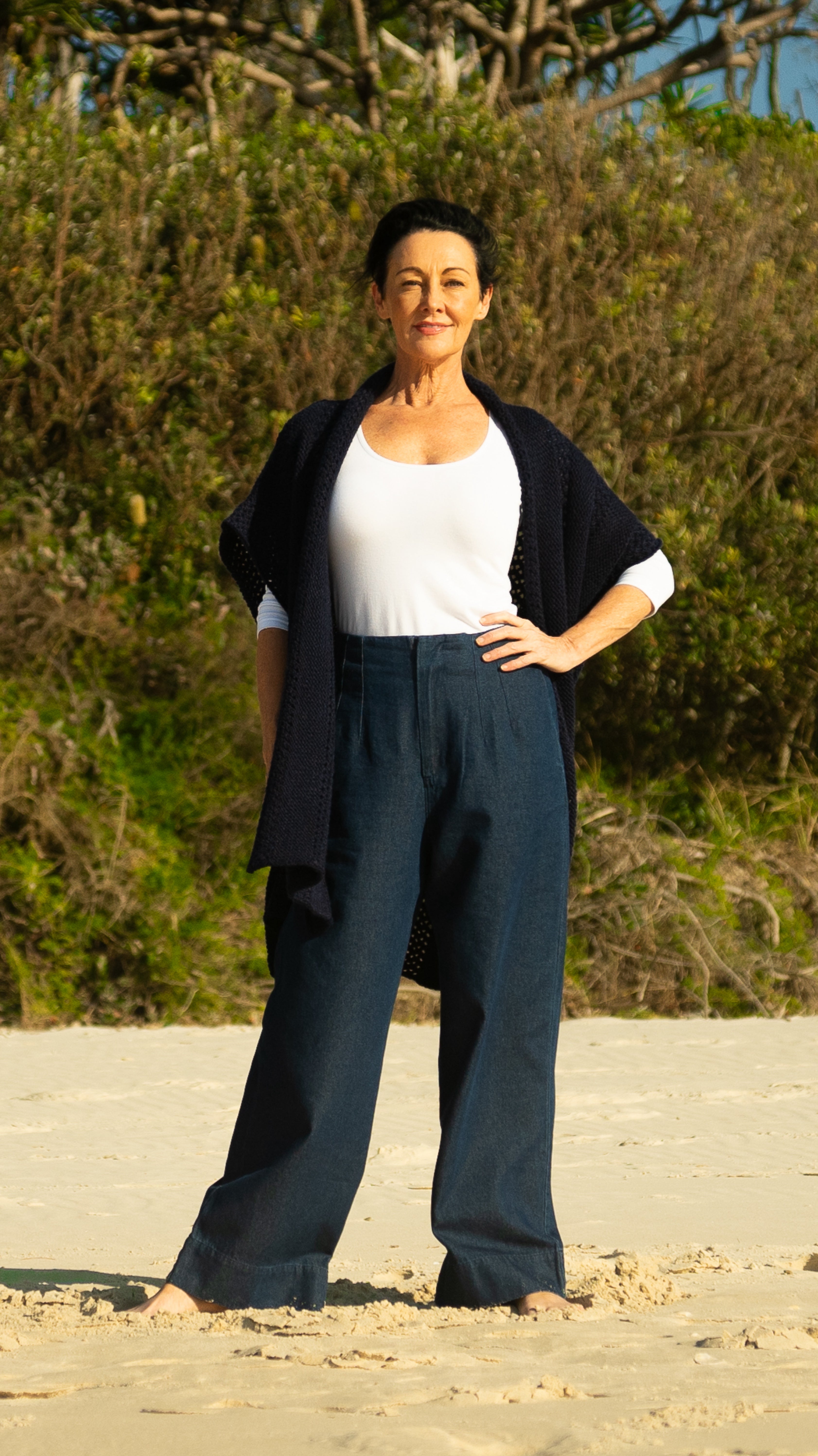 NEW Sloane Denim Pants in Indigo