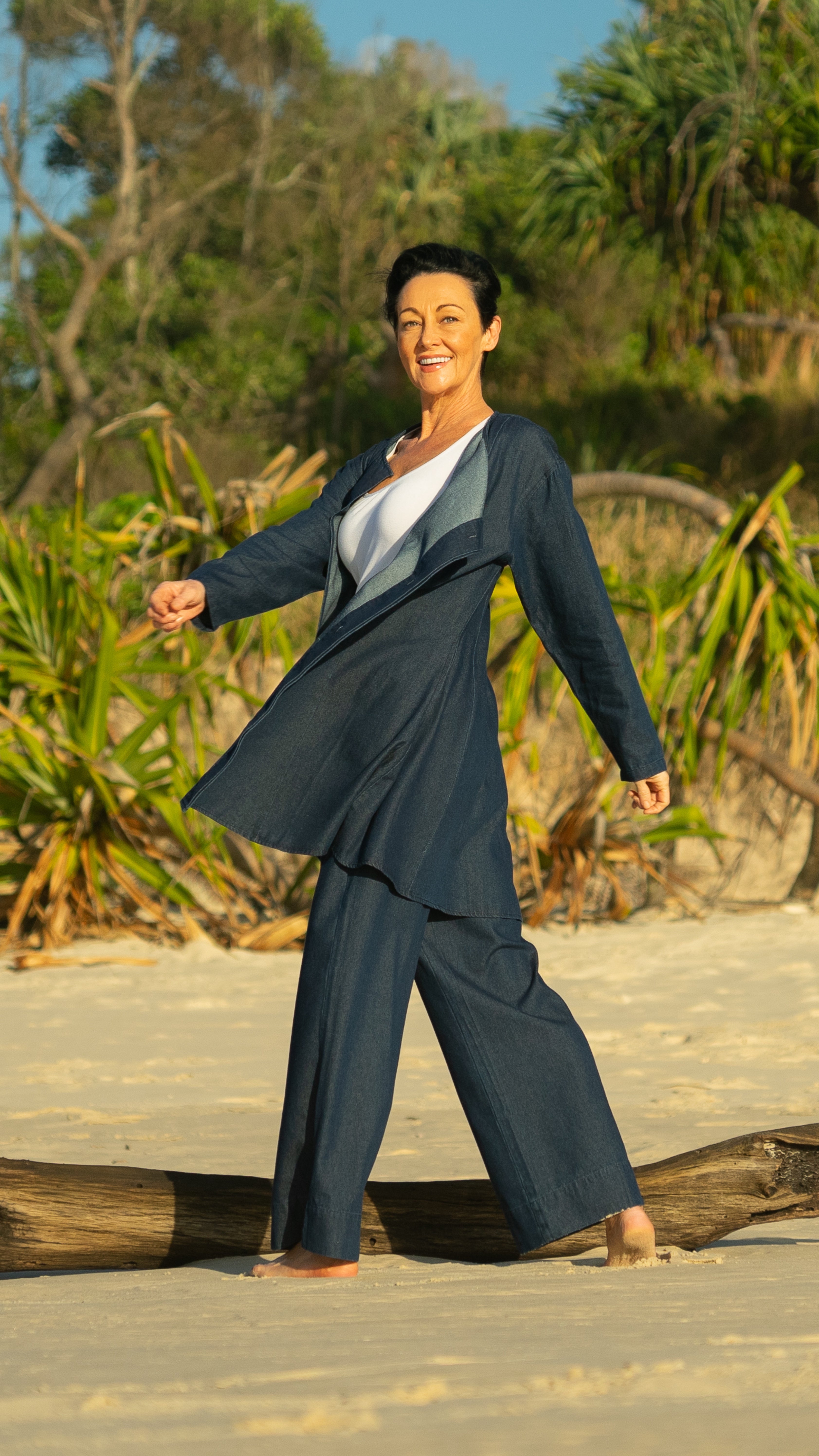 NEW Sloane Denim Pants in Indigo