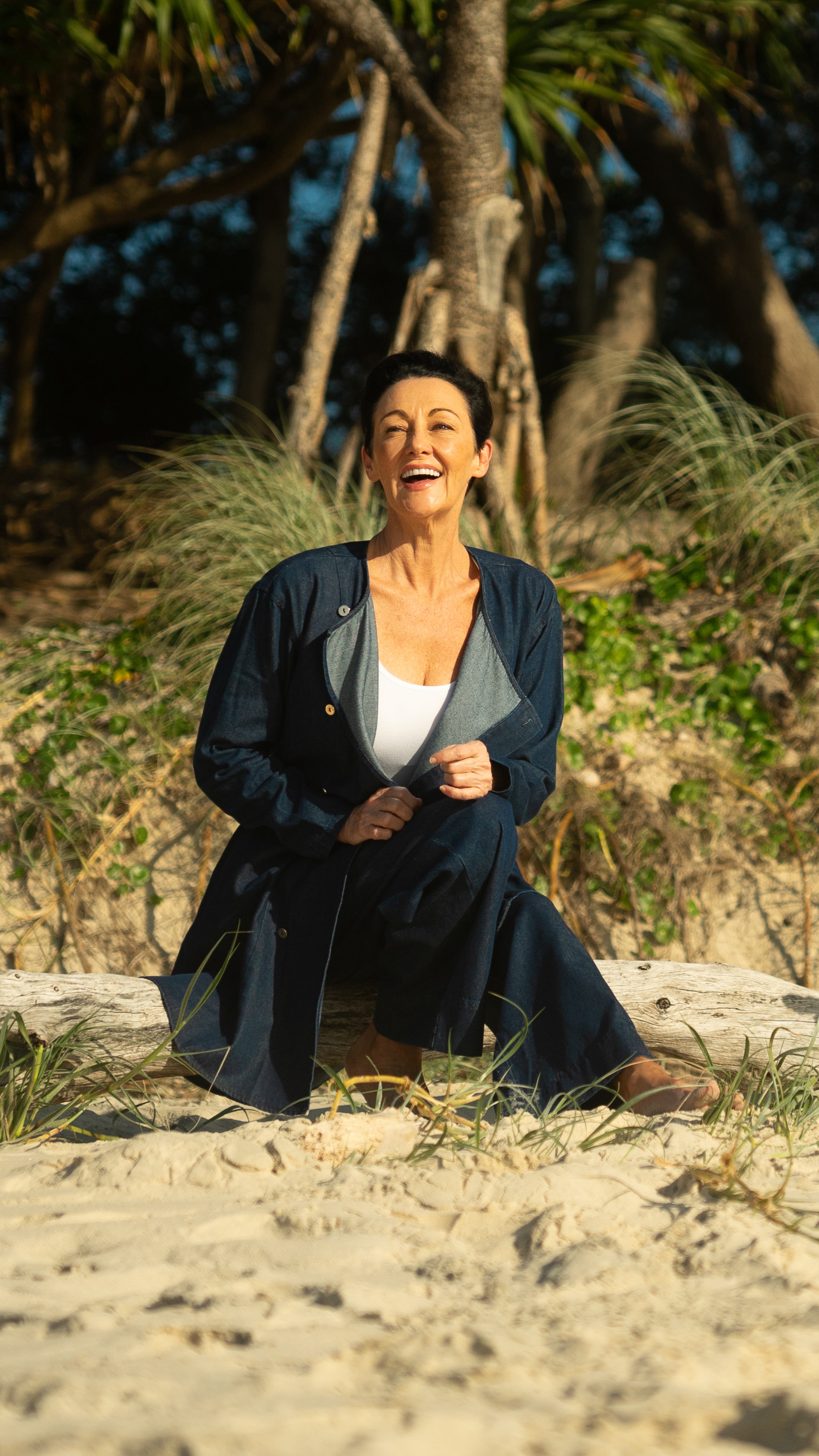 NEW Sloane Denim Tunic Jacket/Top/Dress in Indigo