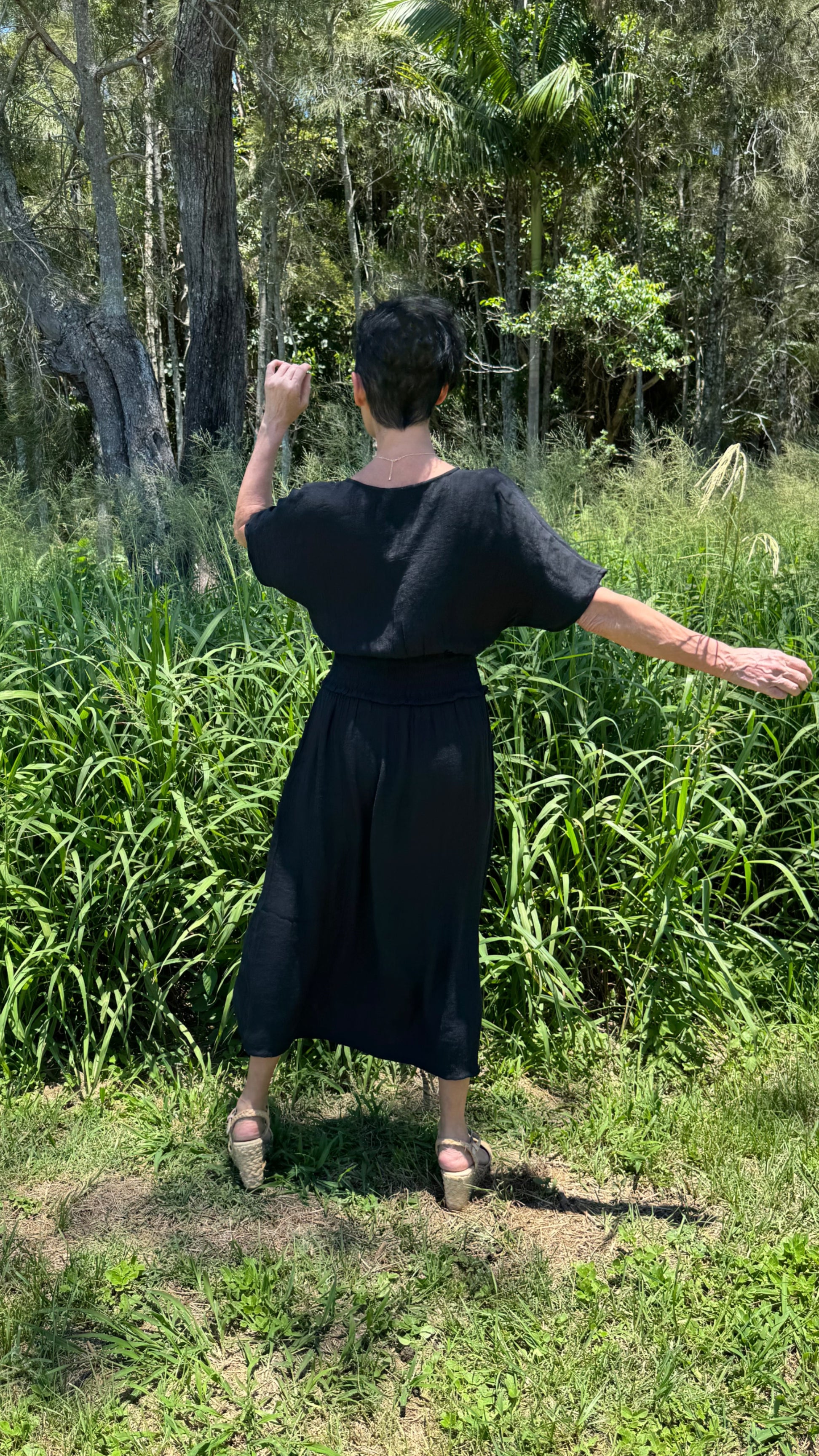 JUST ARRIVED Poppy Dress in Black