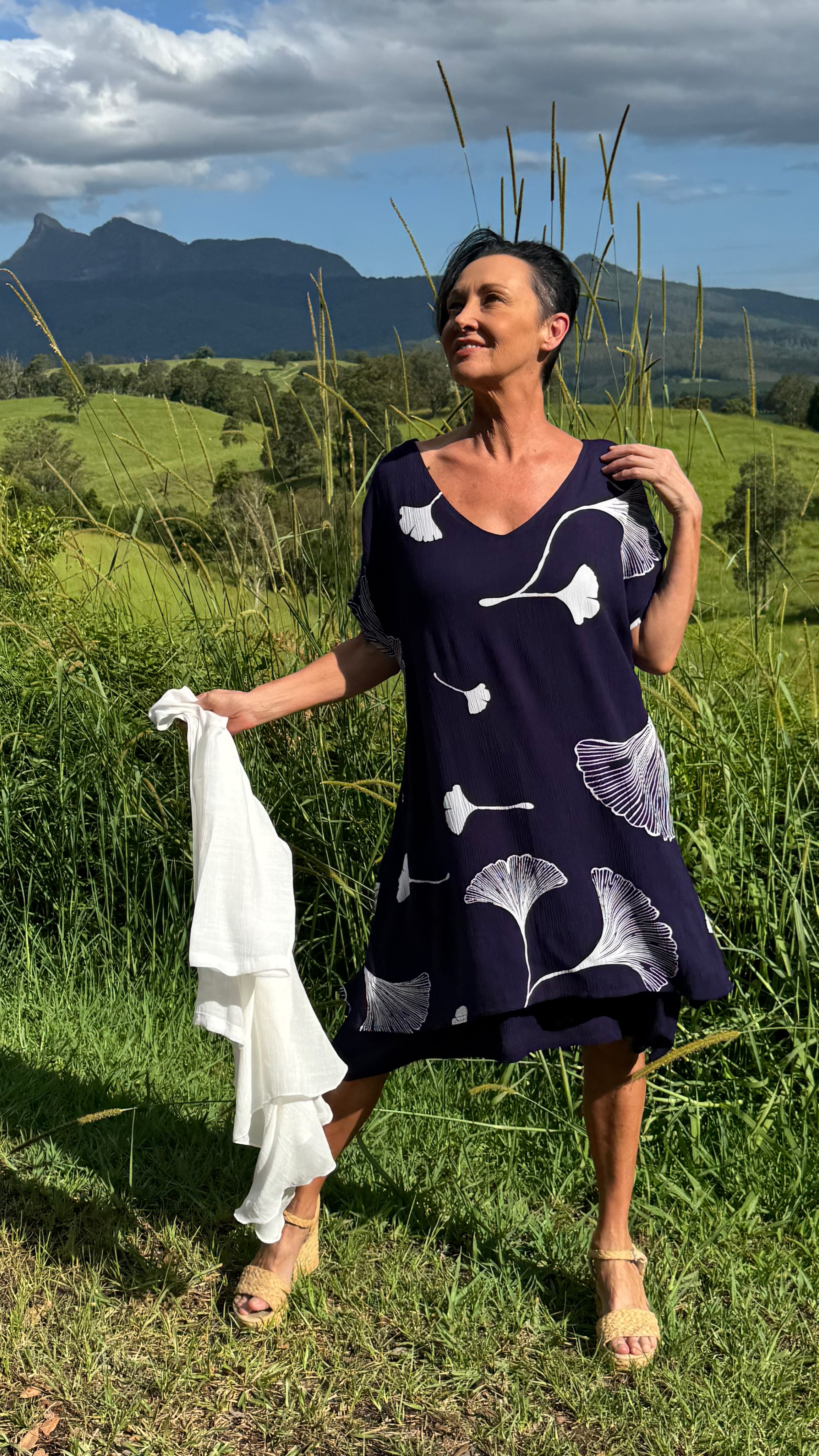 JUST ARRIVED PENELOPE DRESS in Gingko