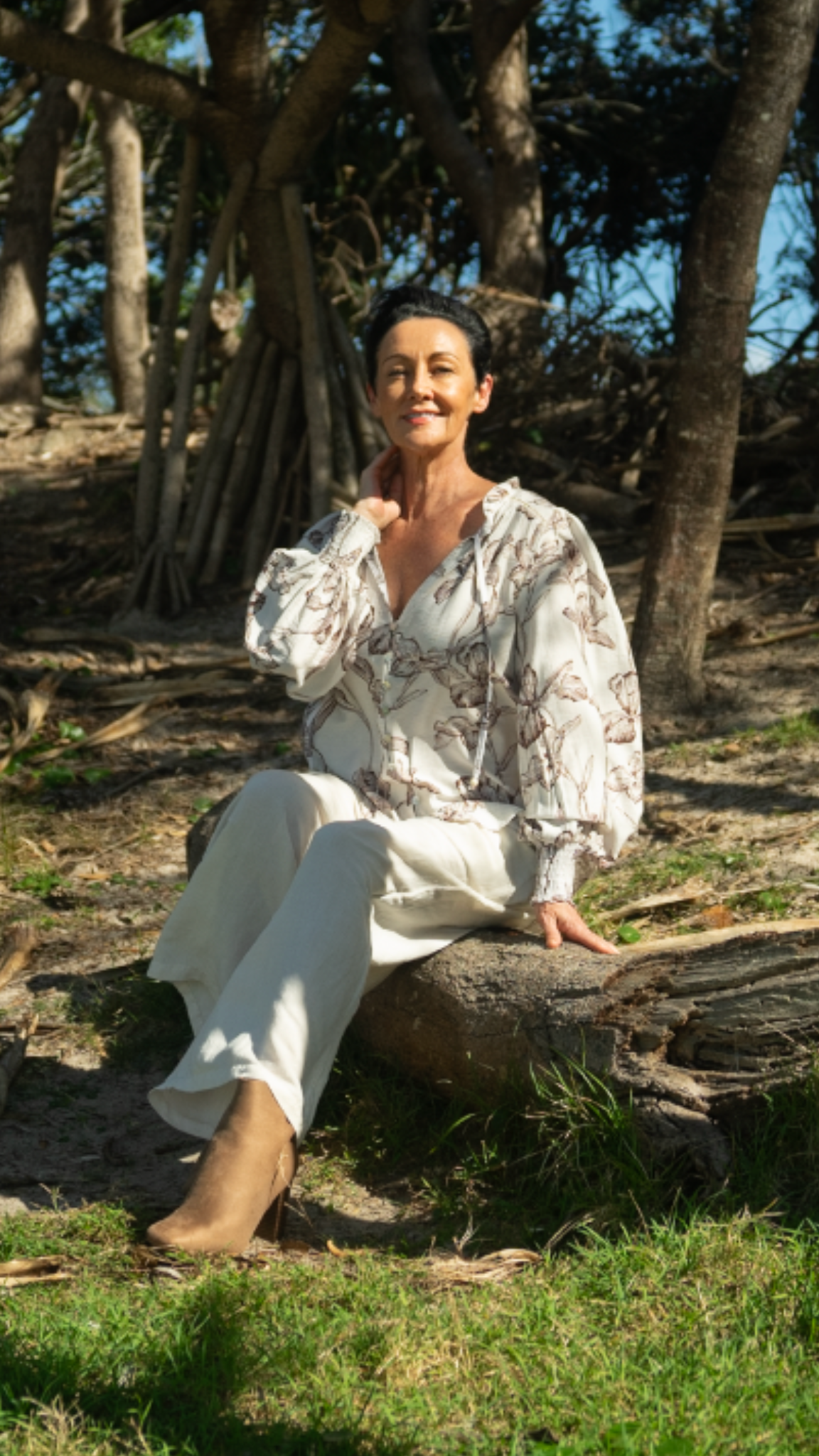 NEW Coco Cream Blouse