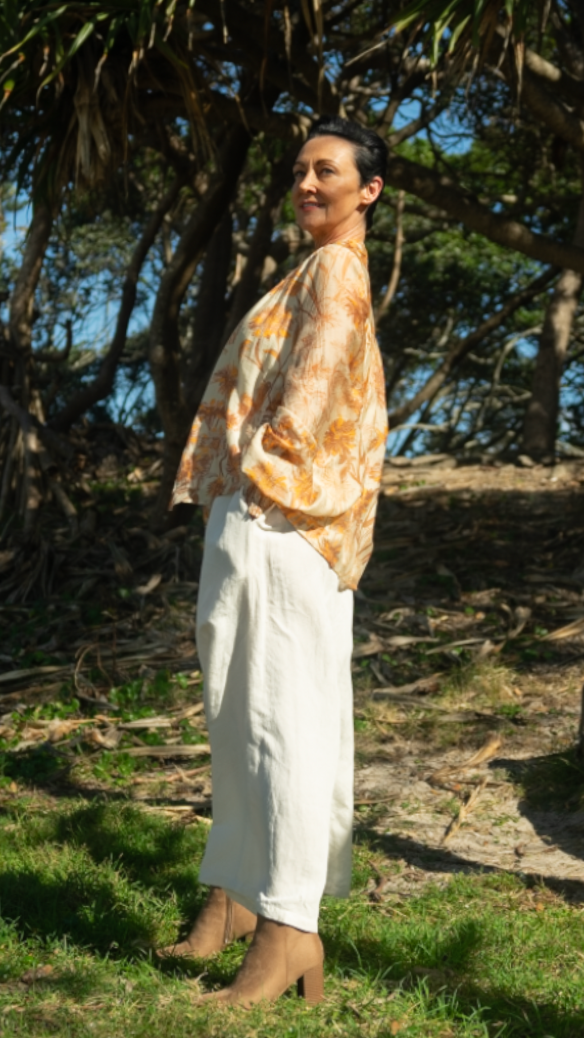 NEW Golden Bloom Blouse