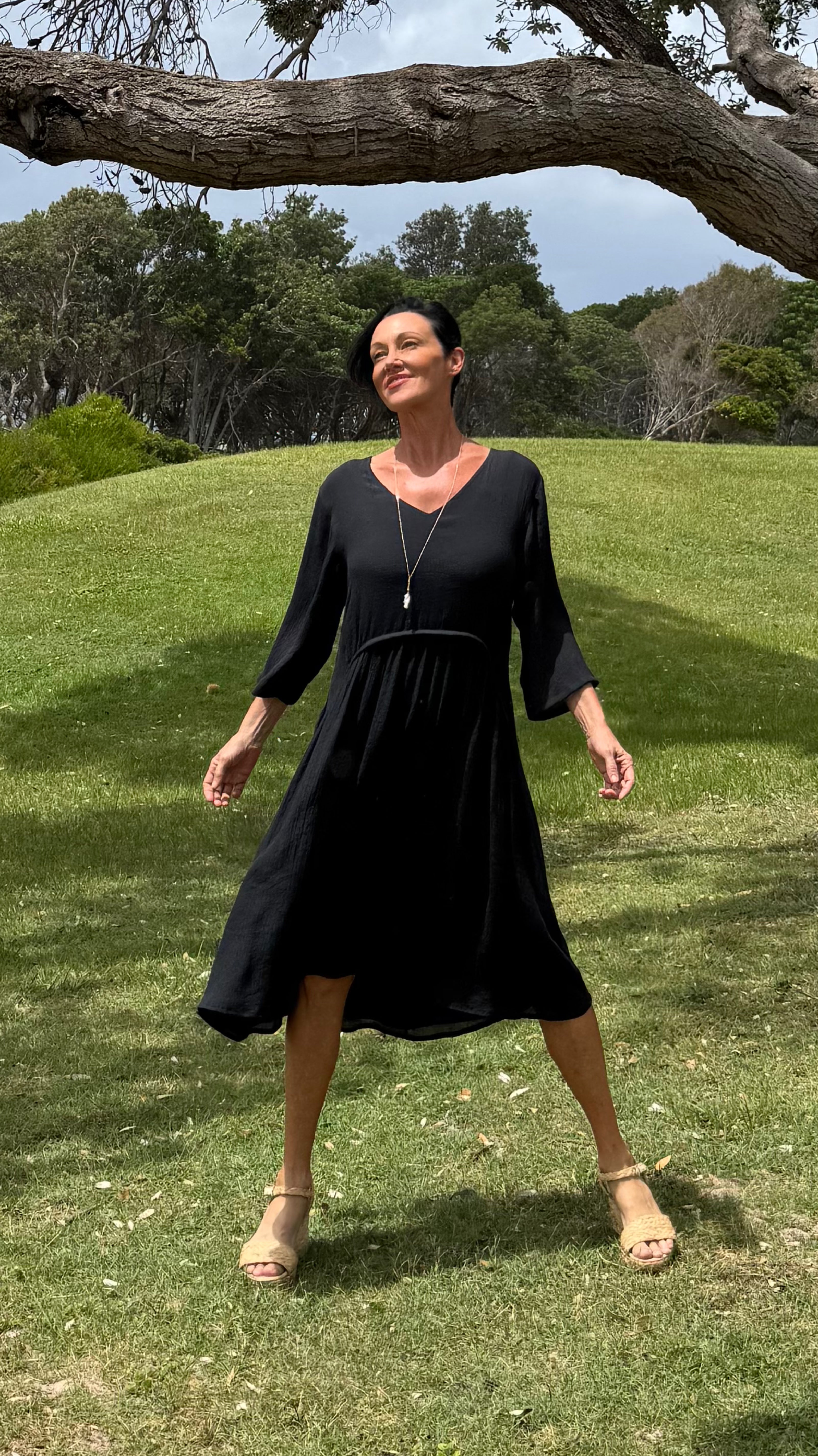 NEW Oh Carol Dress In Black White Amber Label new-oh-carol-dress-in-black-white-amber-label