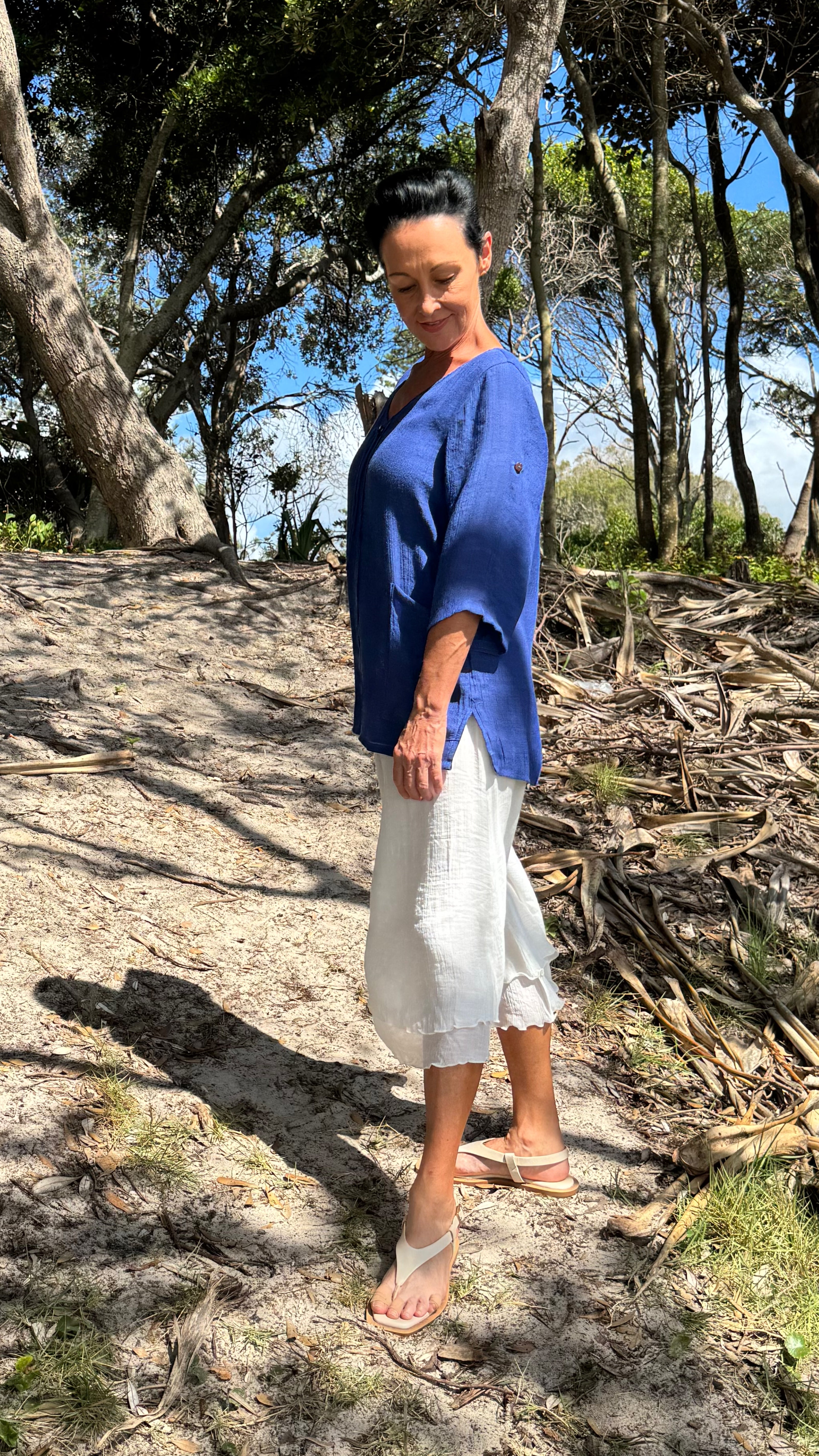 New Pocket Top New Colour Cobalt Blue