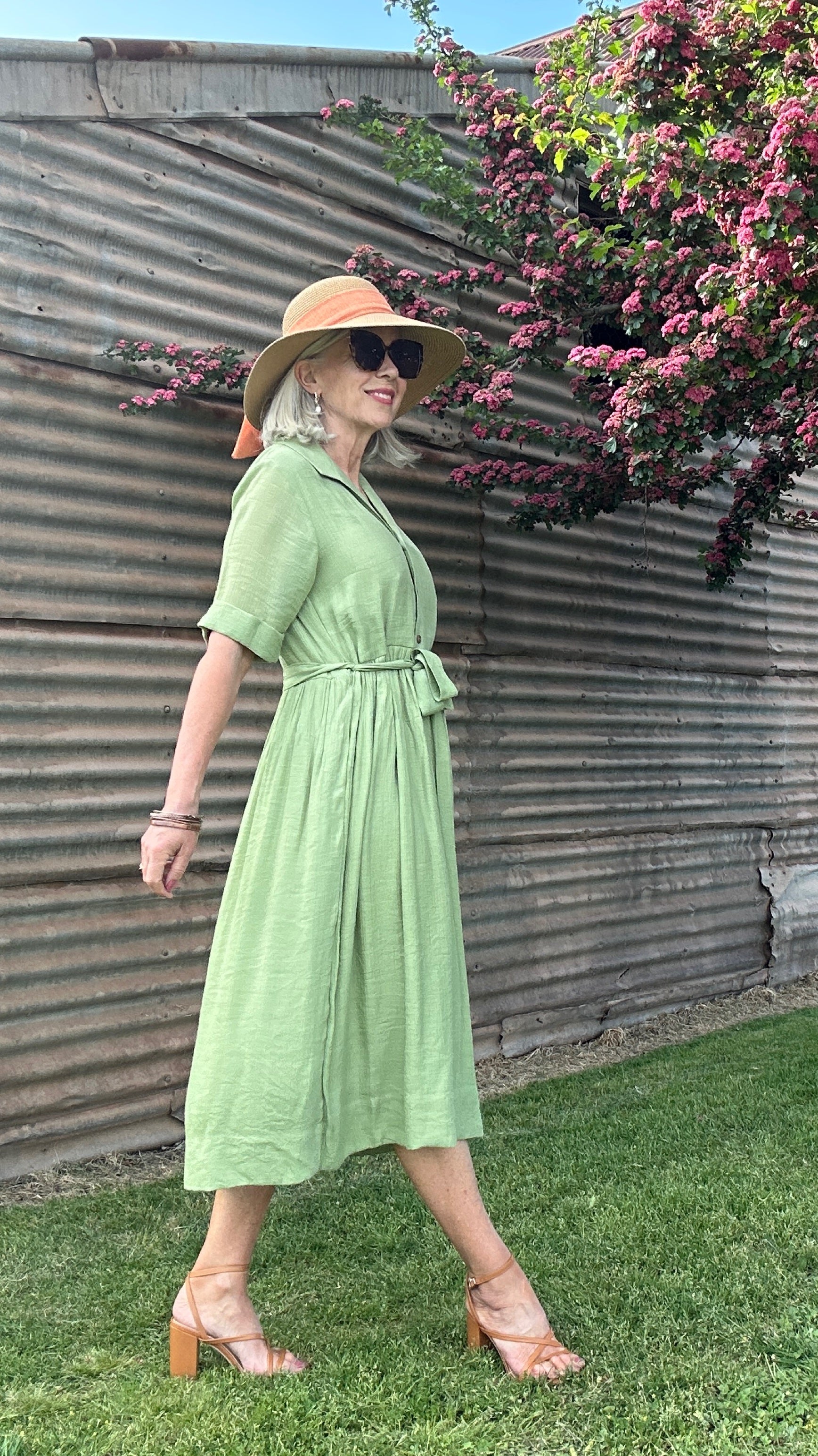 NEW to SALE Peggy Sue Dress in Soft Mint