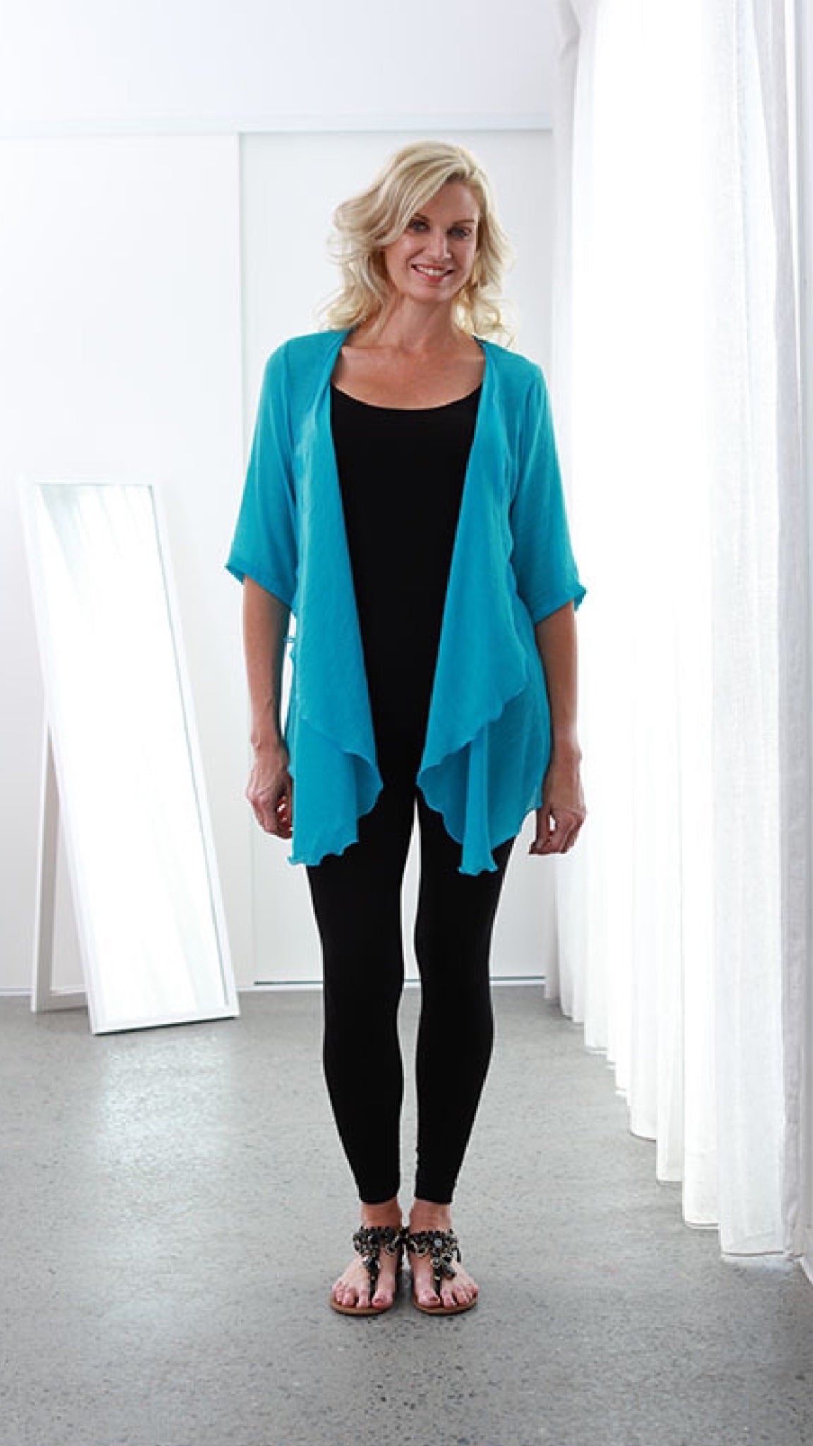 MID Infinity Top/Jacket Turquoise