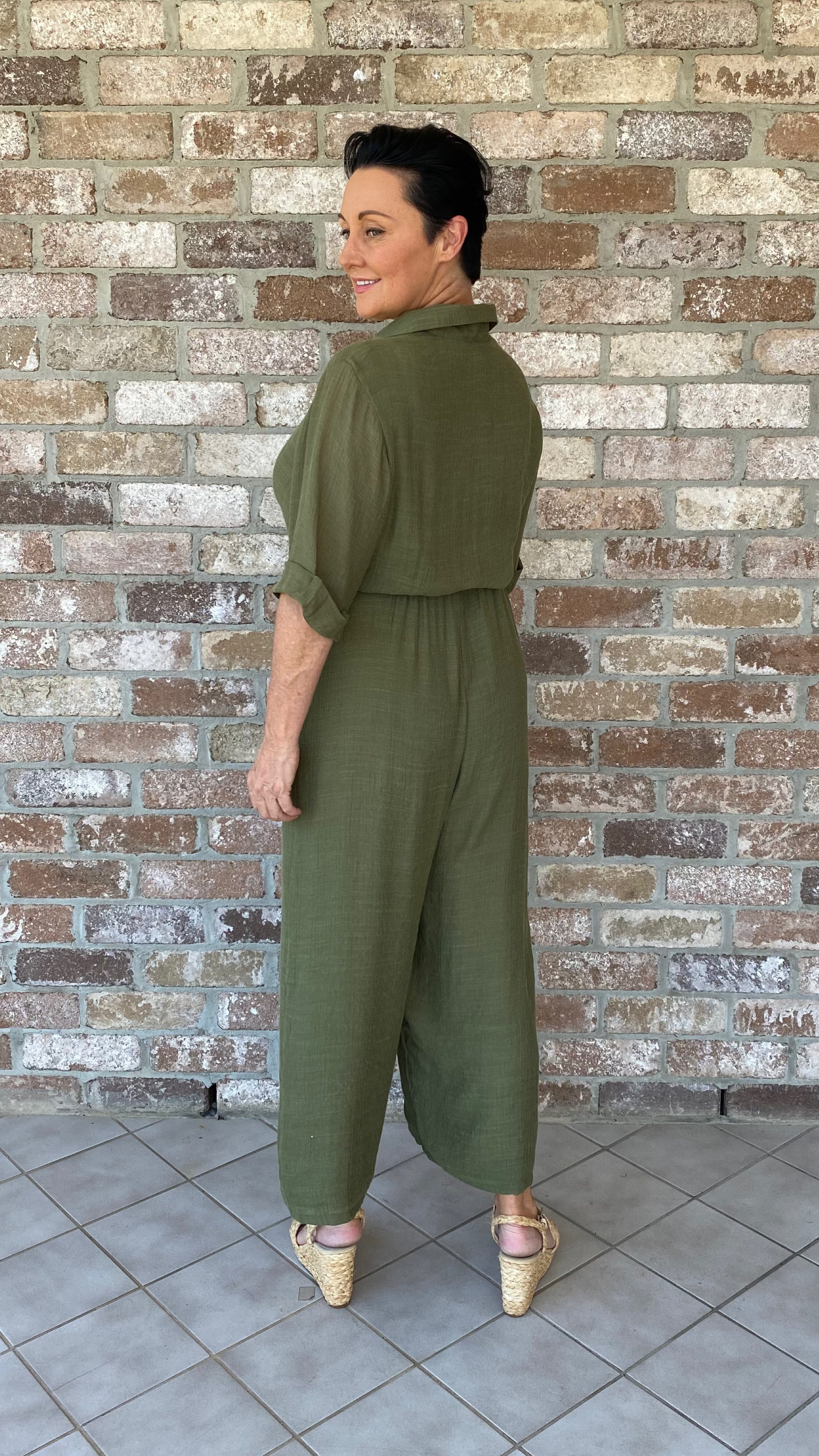 NEW Limited Edition Jumpsuit in Olive