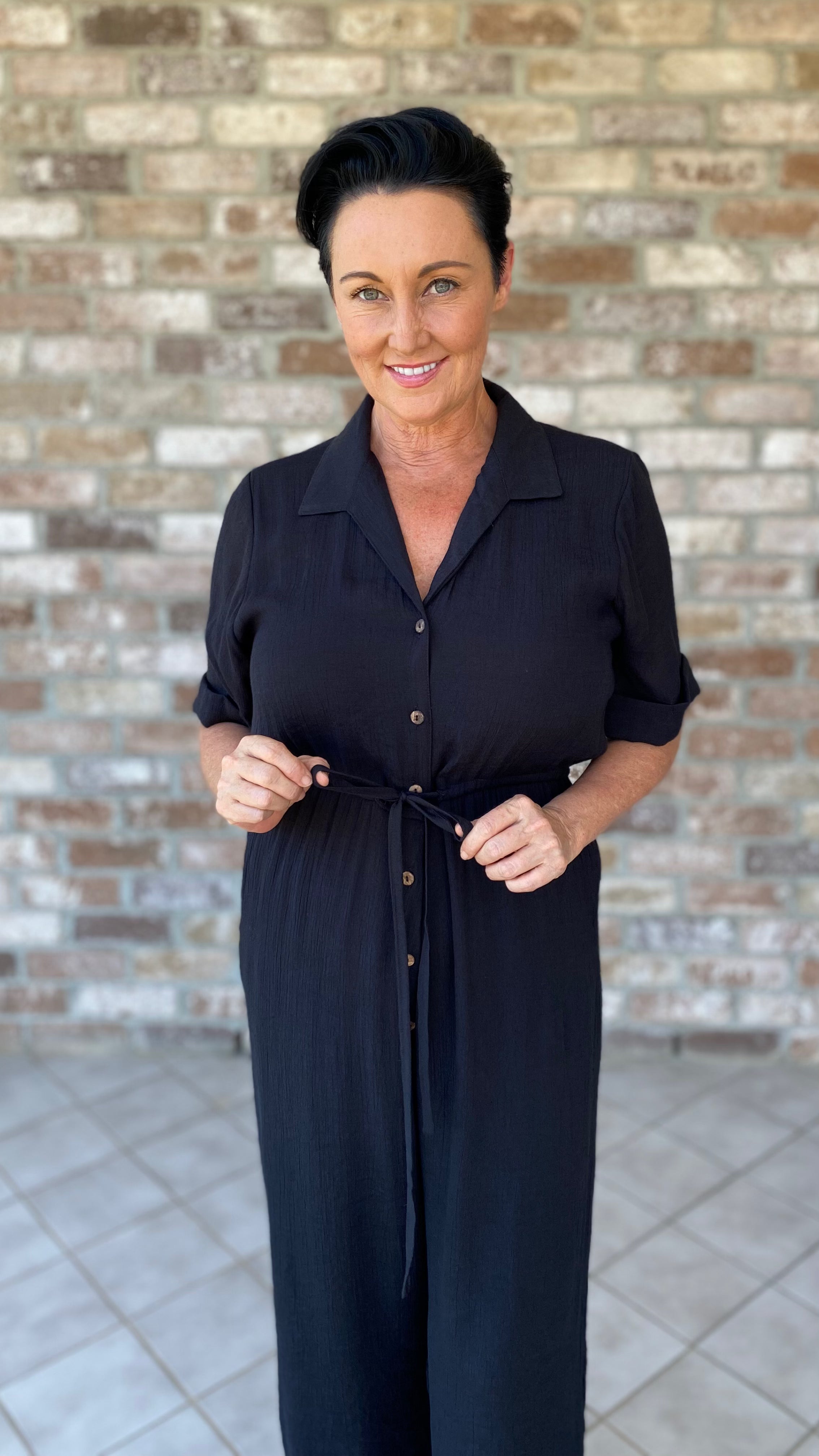 LAST CHANCE Sale Jumpsuit in Black