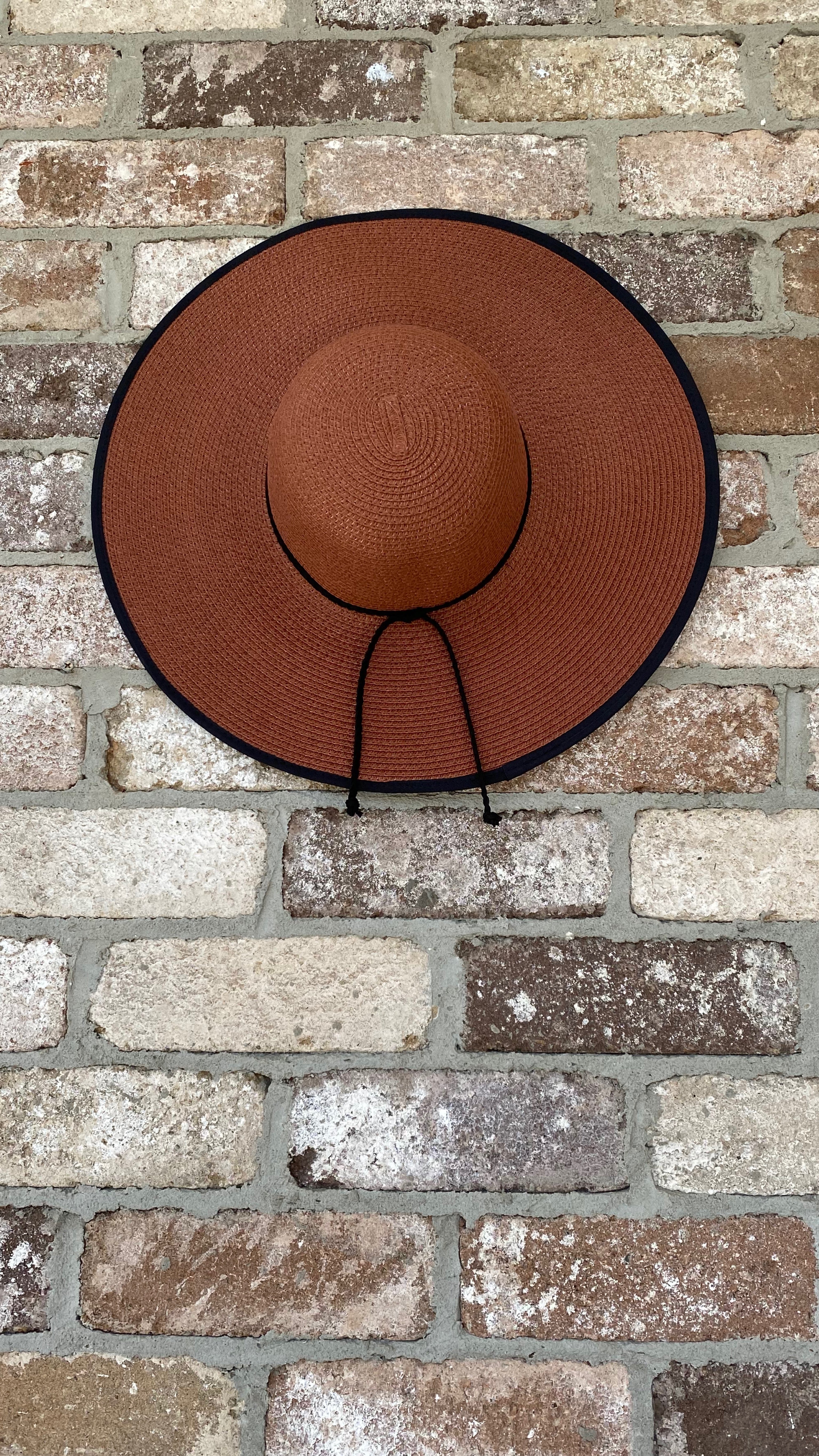 NEW The Sun Hat - Chocolate freeshipping - White Amber the Label